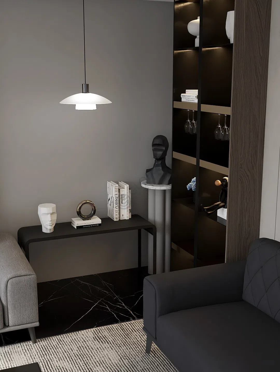 Угловой столик CAMERICH Era