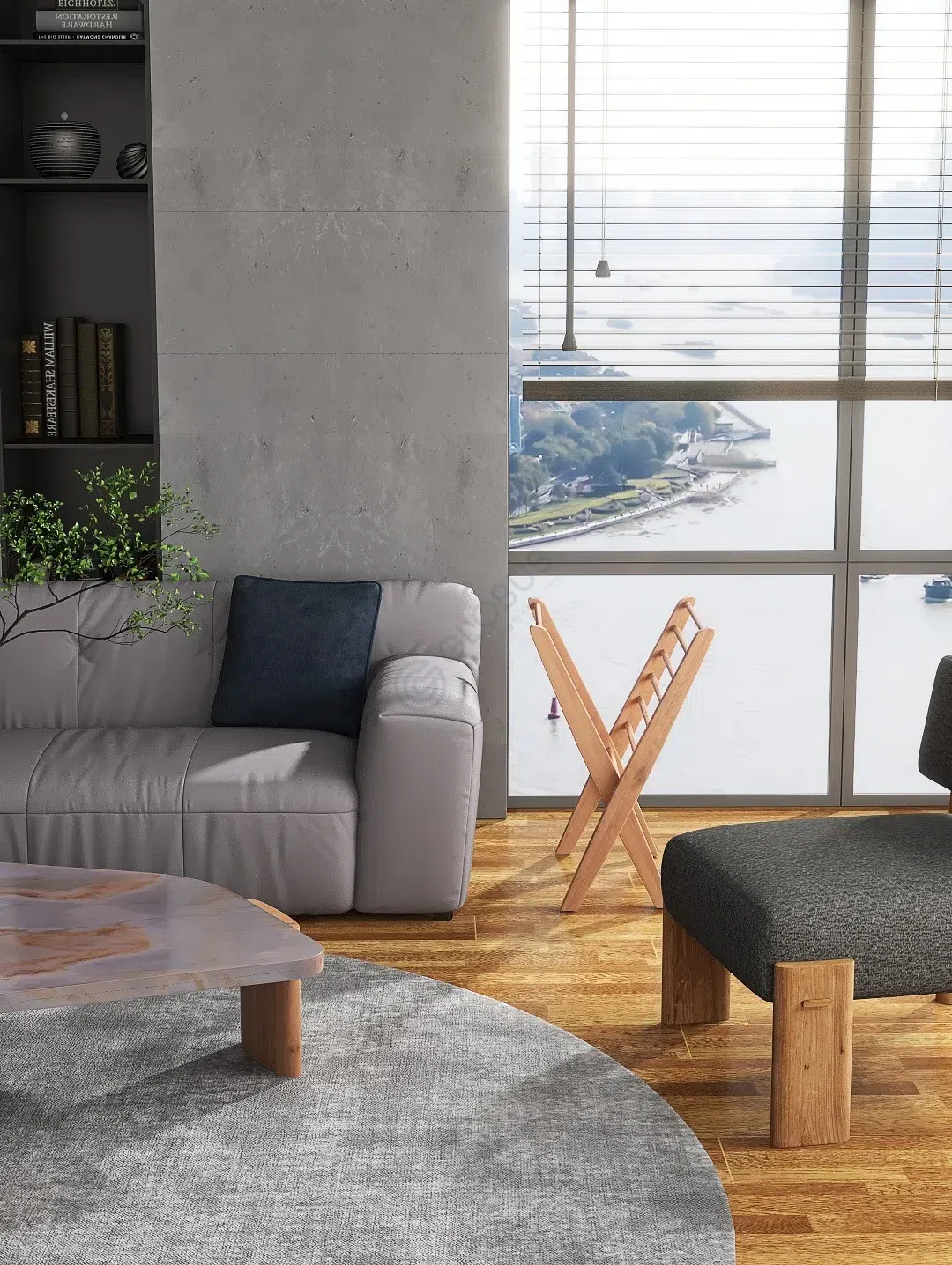 Угловой столик Primae