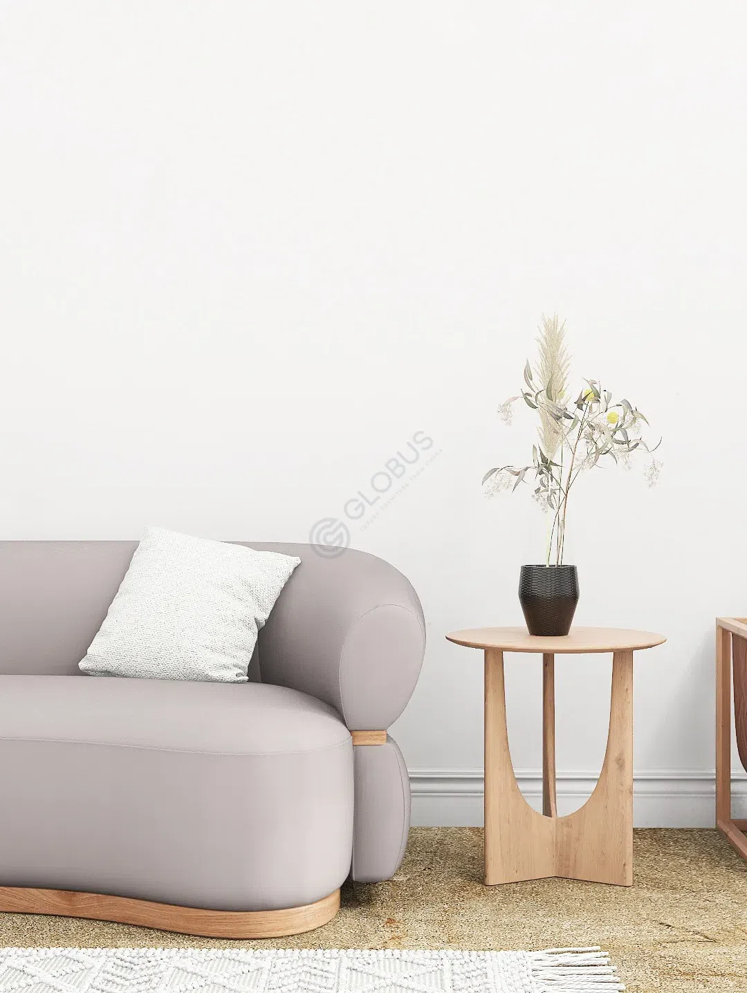 Угловой столик Rudra