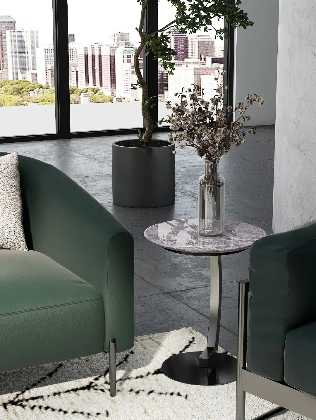 Угловой столик CATTELAN ITALIA Zen