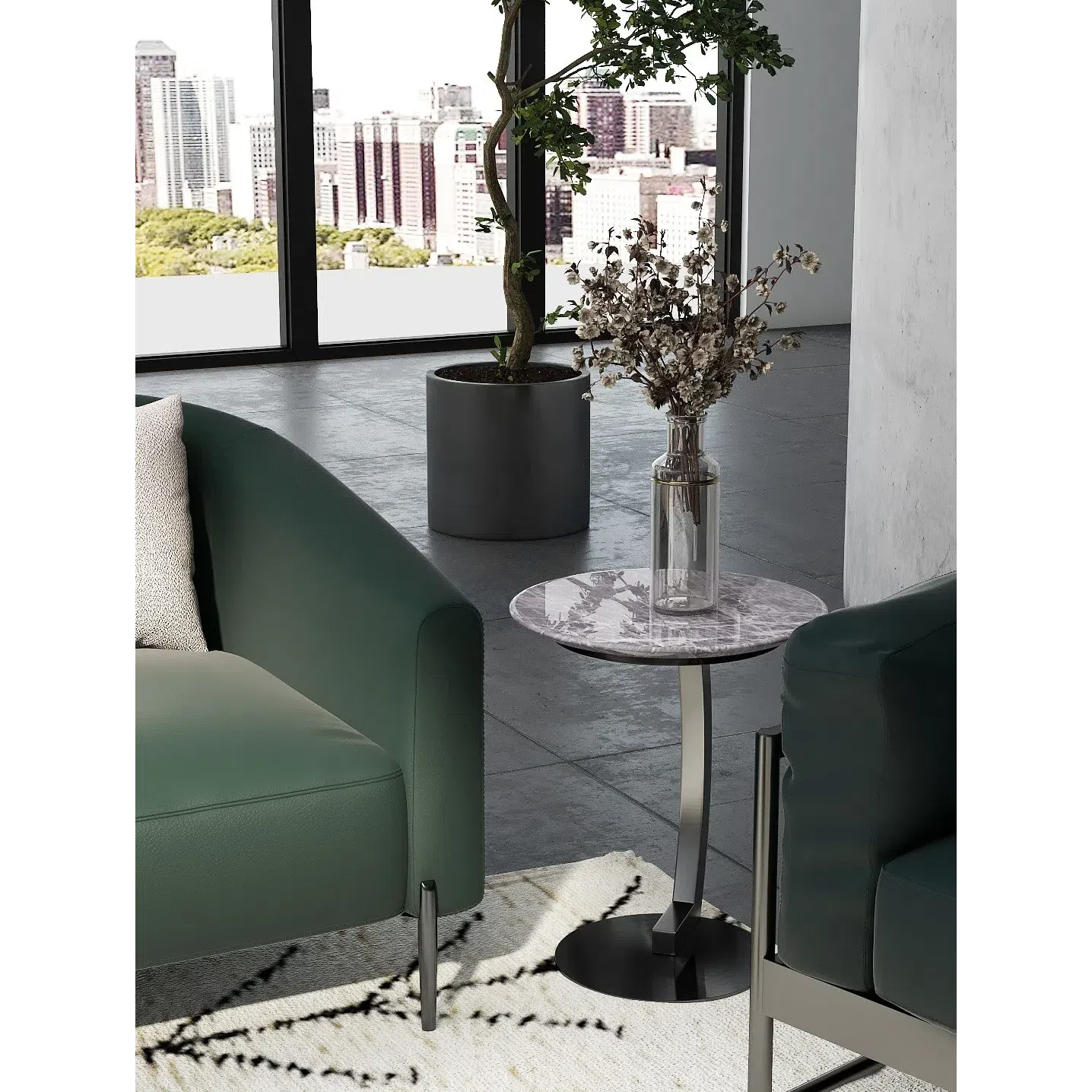 Угловой столик CATTELAN ITALIA Zen