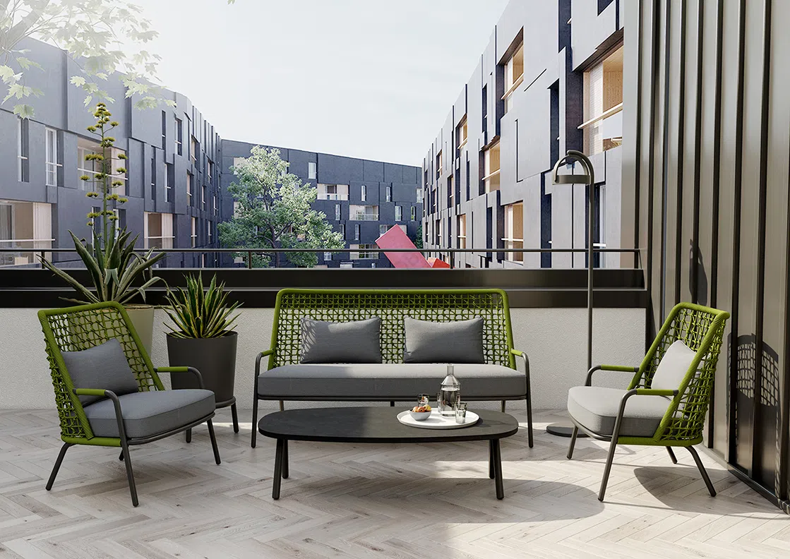 Уличный диван Xemuel