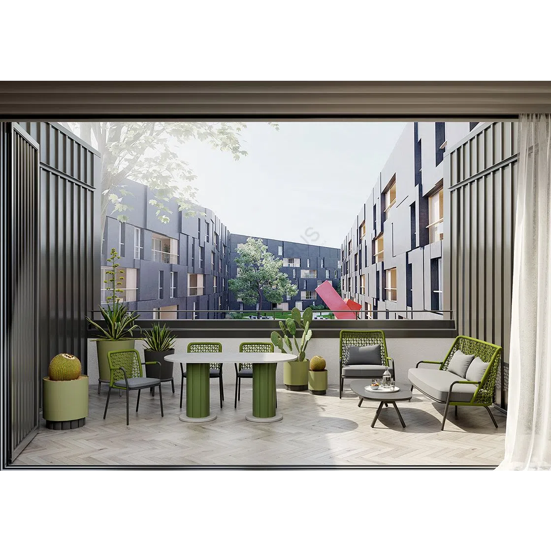 Уличный диван Xemuel