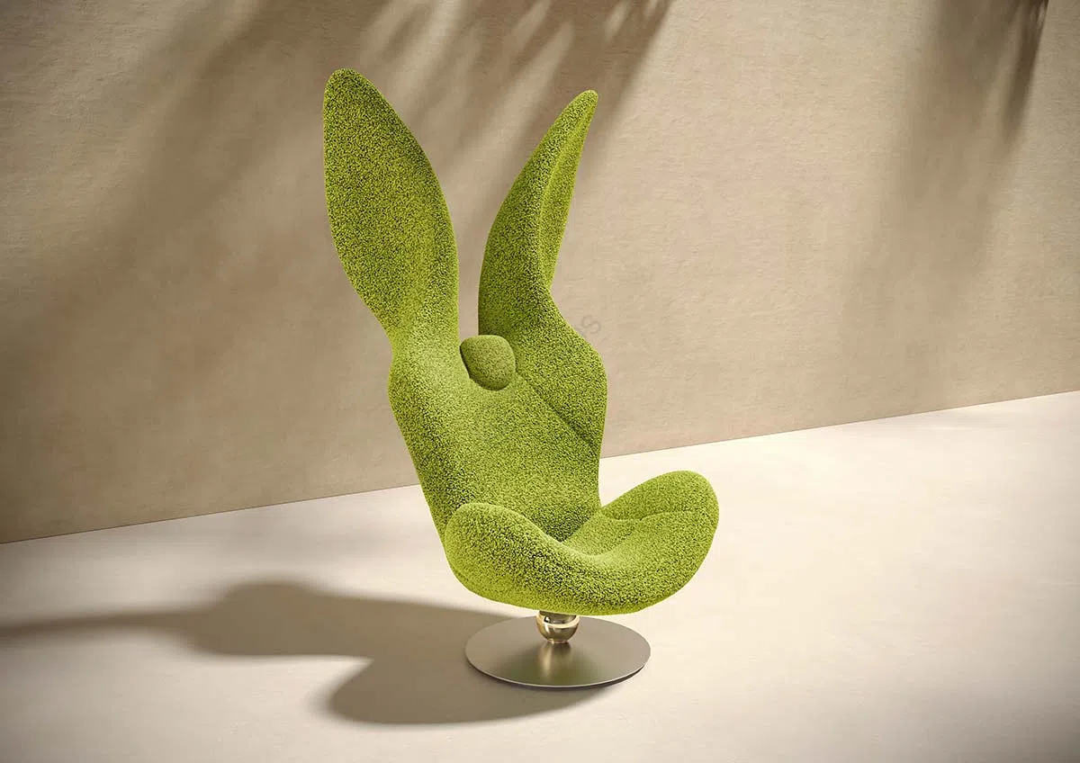 Кресло NATUZZI ITALIA The Green Rabbit