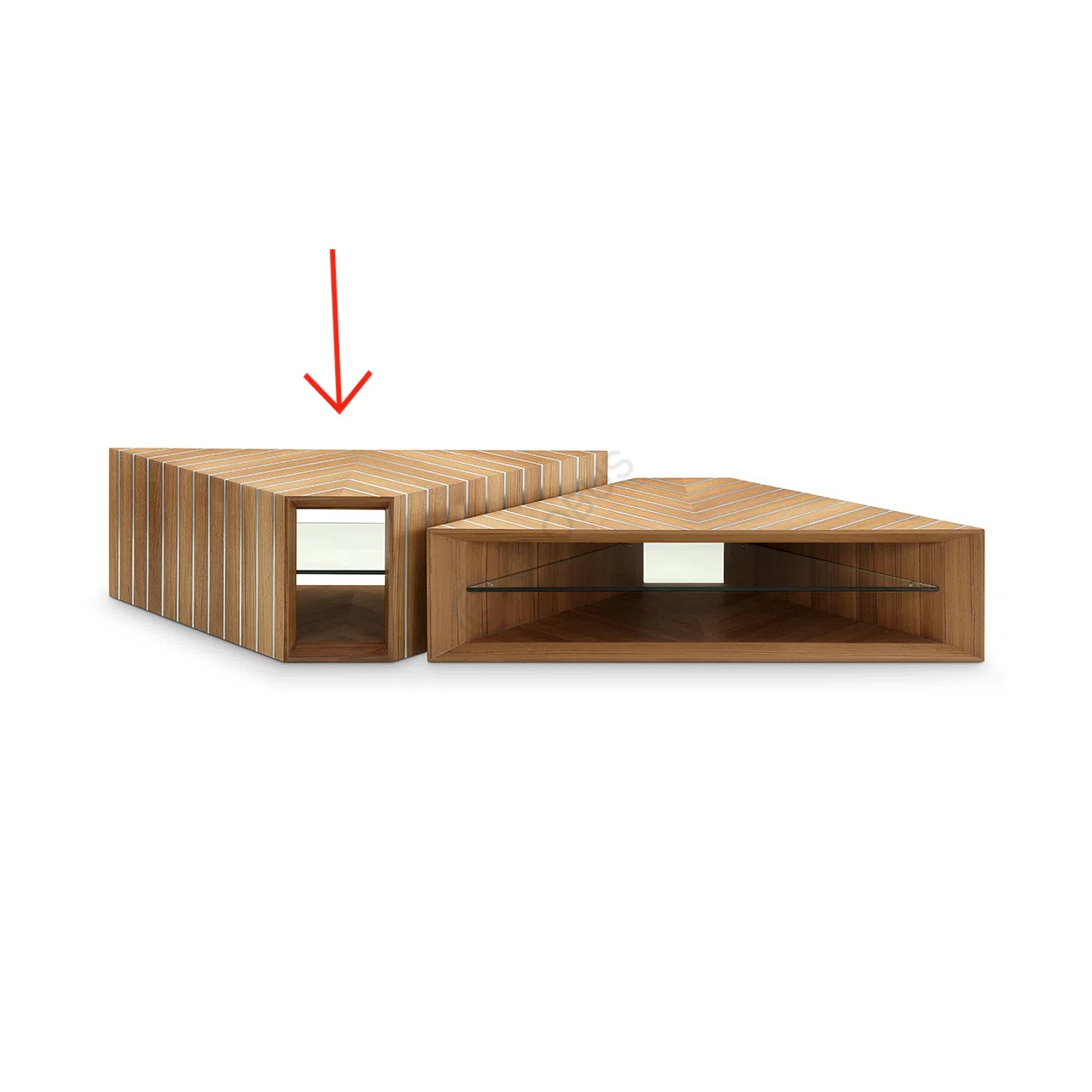 Журнальный столик GALLOTTI&RADICE Prism Low