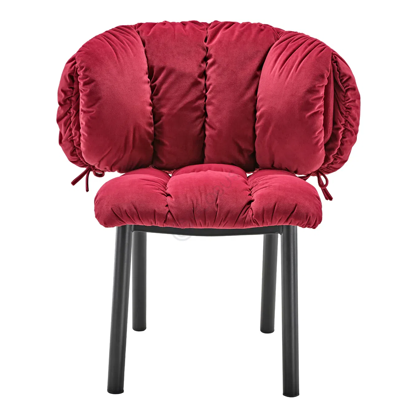 Обеденный стул EDRA Blue Velvet