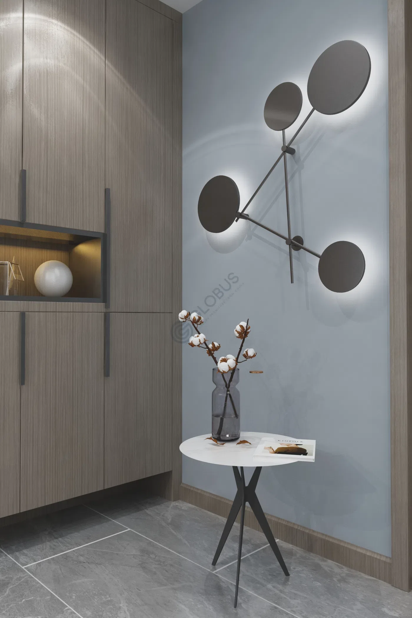 Угловой столик Subentus