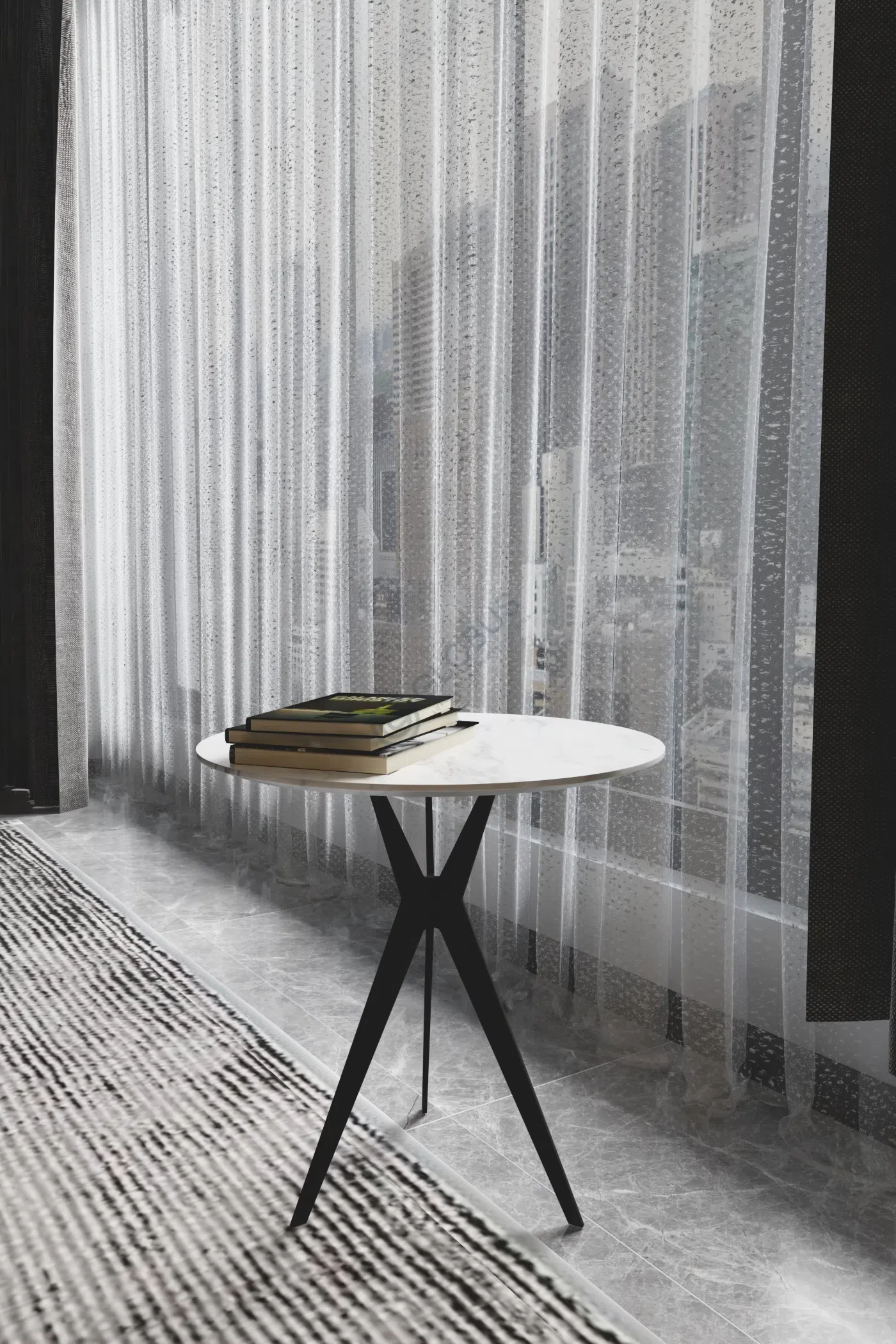 Угловой столик Subentus