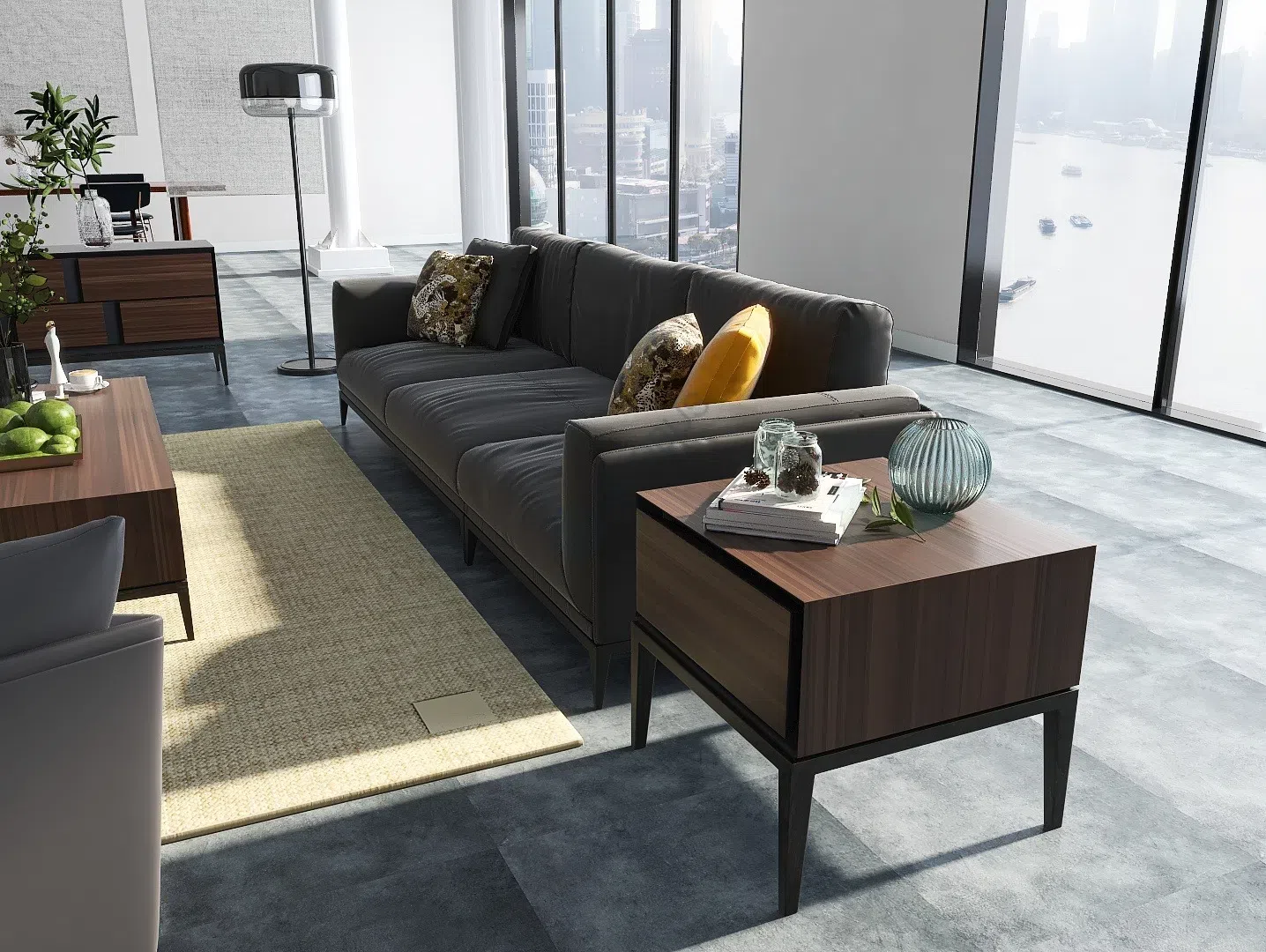 Угловой столик Ombroso