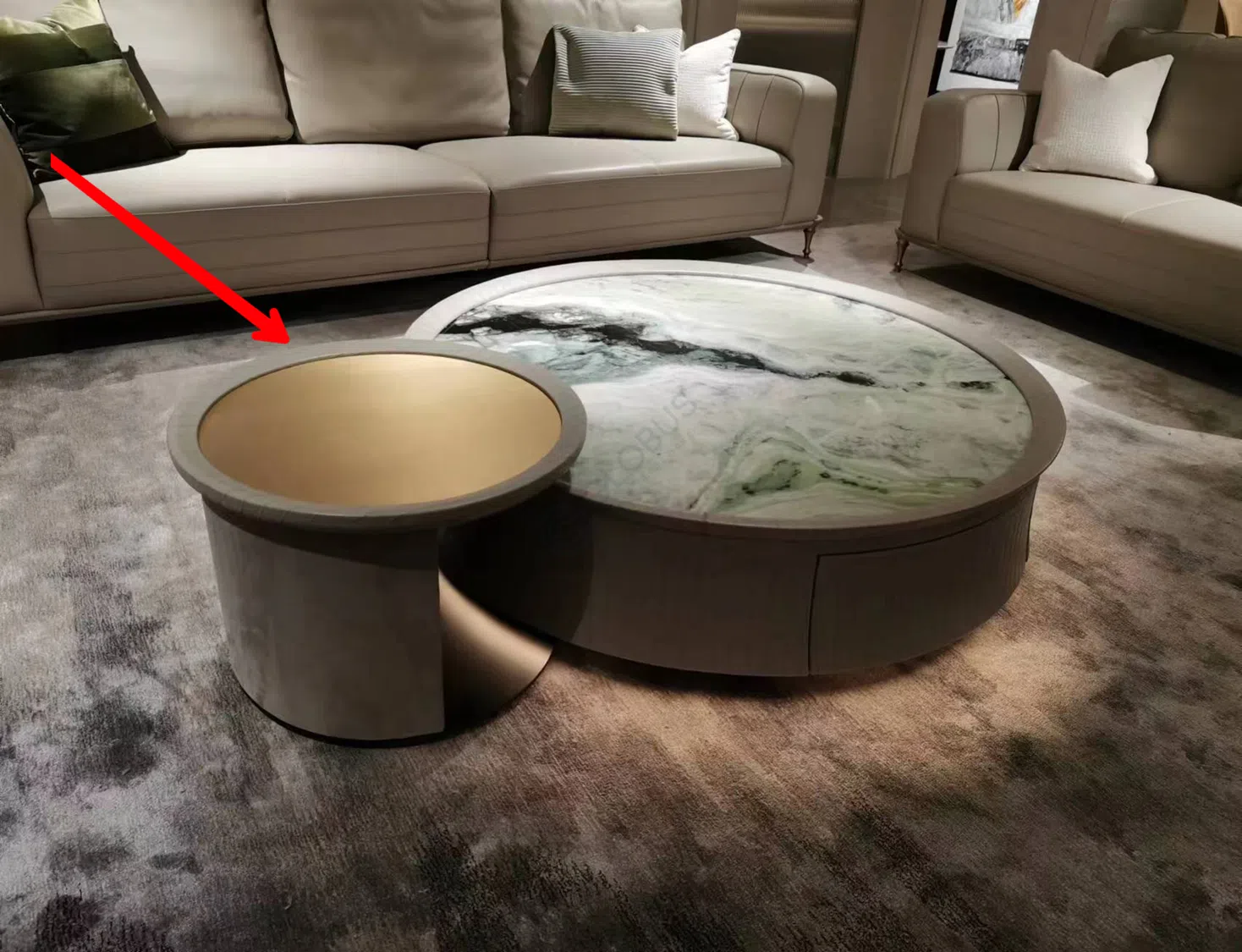 Угловой столик Winstone