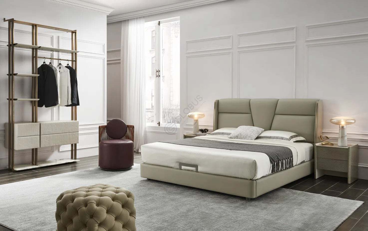 Кровать Gisberga