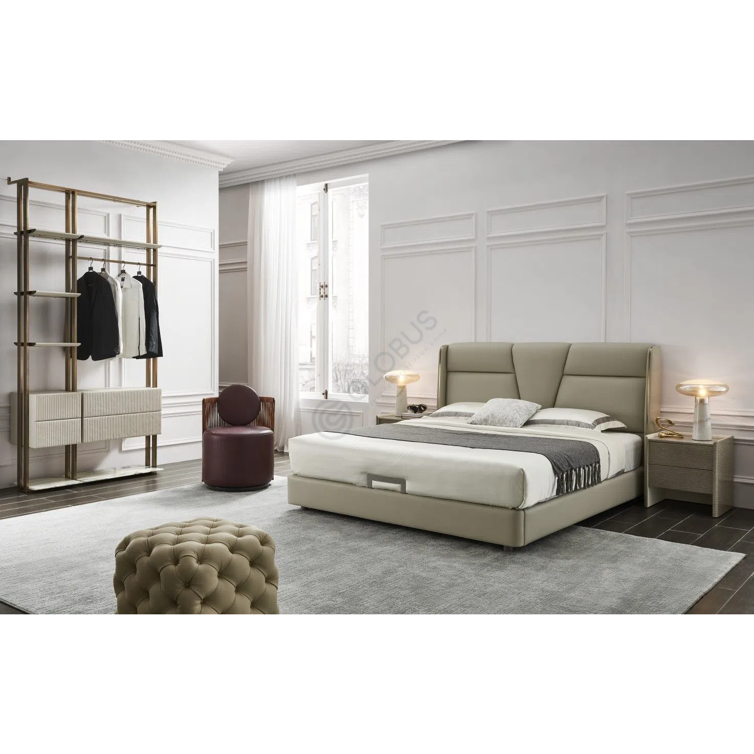 Кровать Gisberga