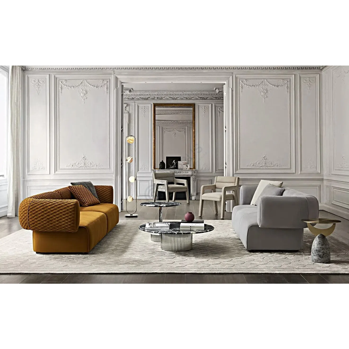 Угловой столик HESSENTIA Miller