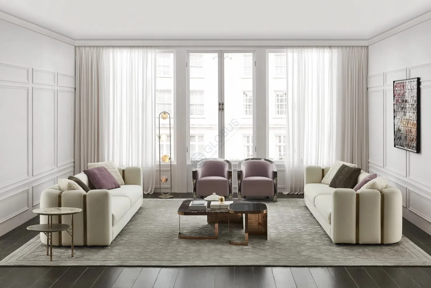 Журнальный столик FENDI Bent