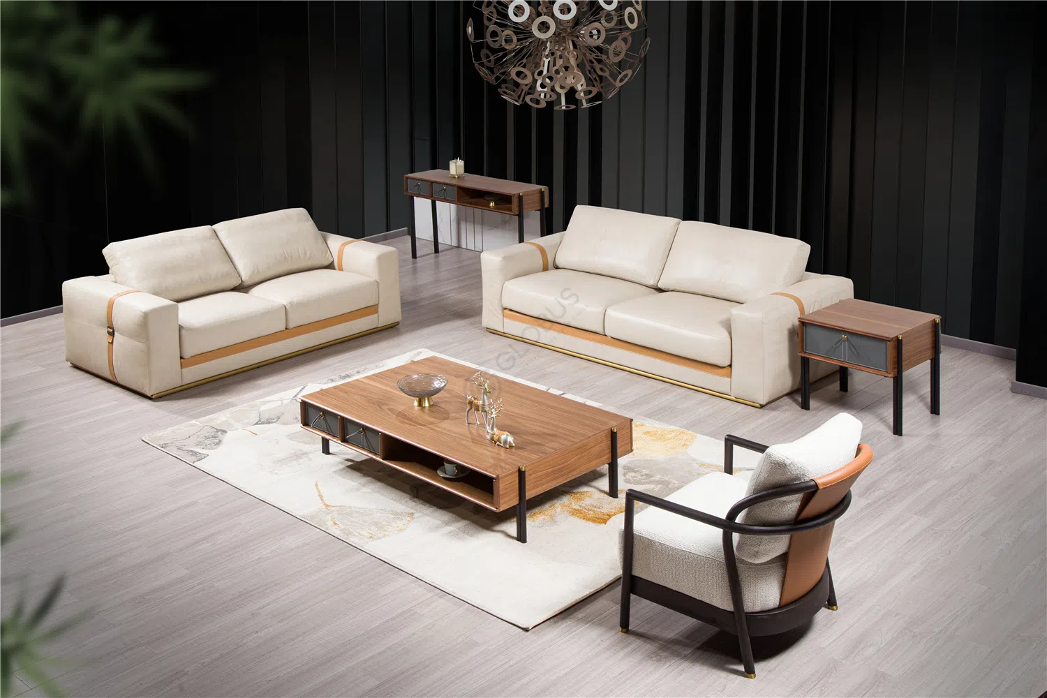 Угловой столик PORADA Bayus