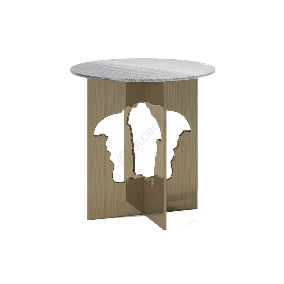 Угловой столик VERSACE Medusa Carezza