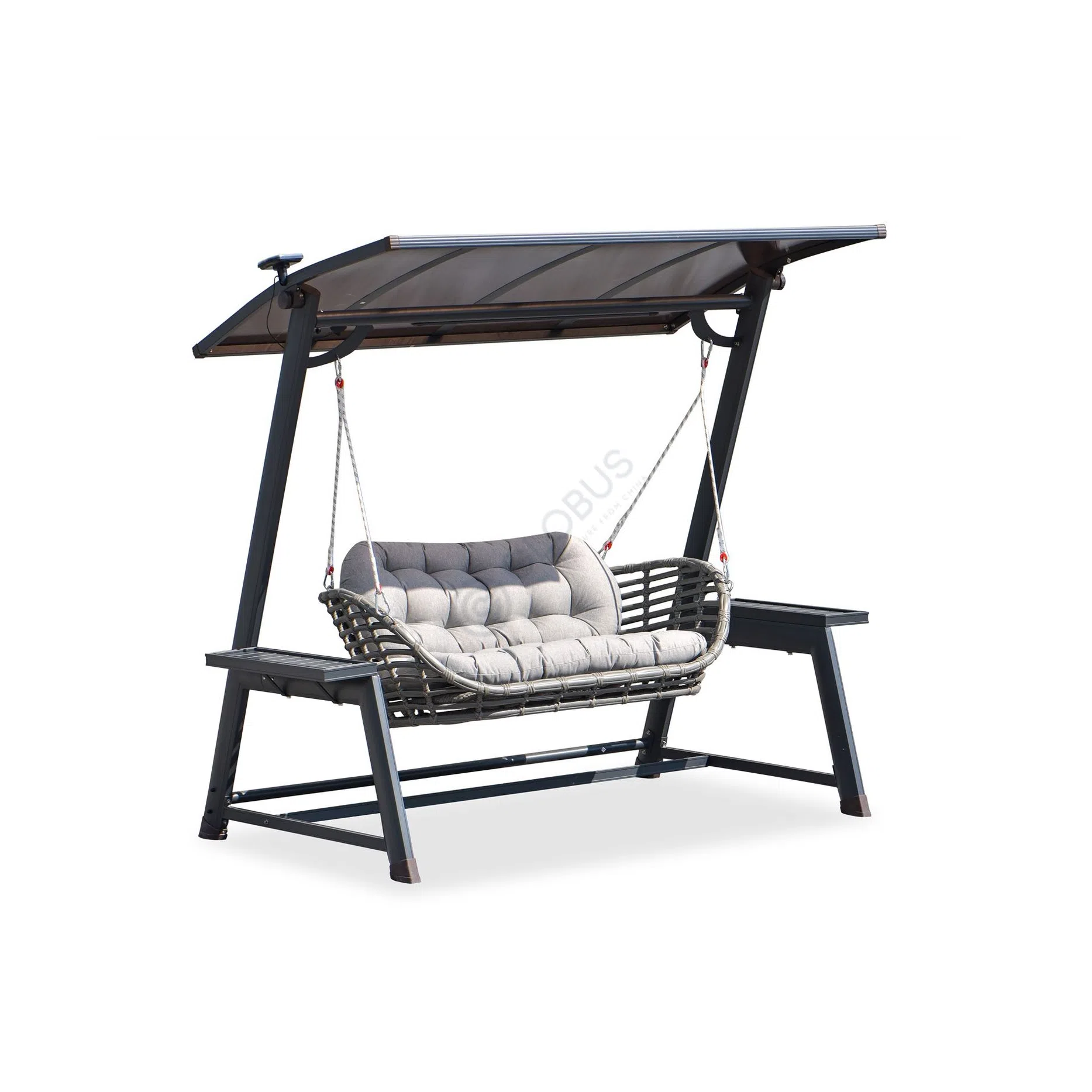 Уличный диван-качель Lamellare