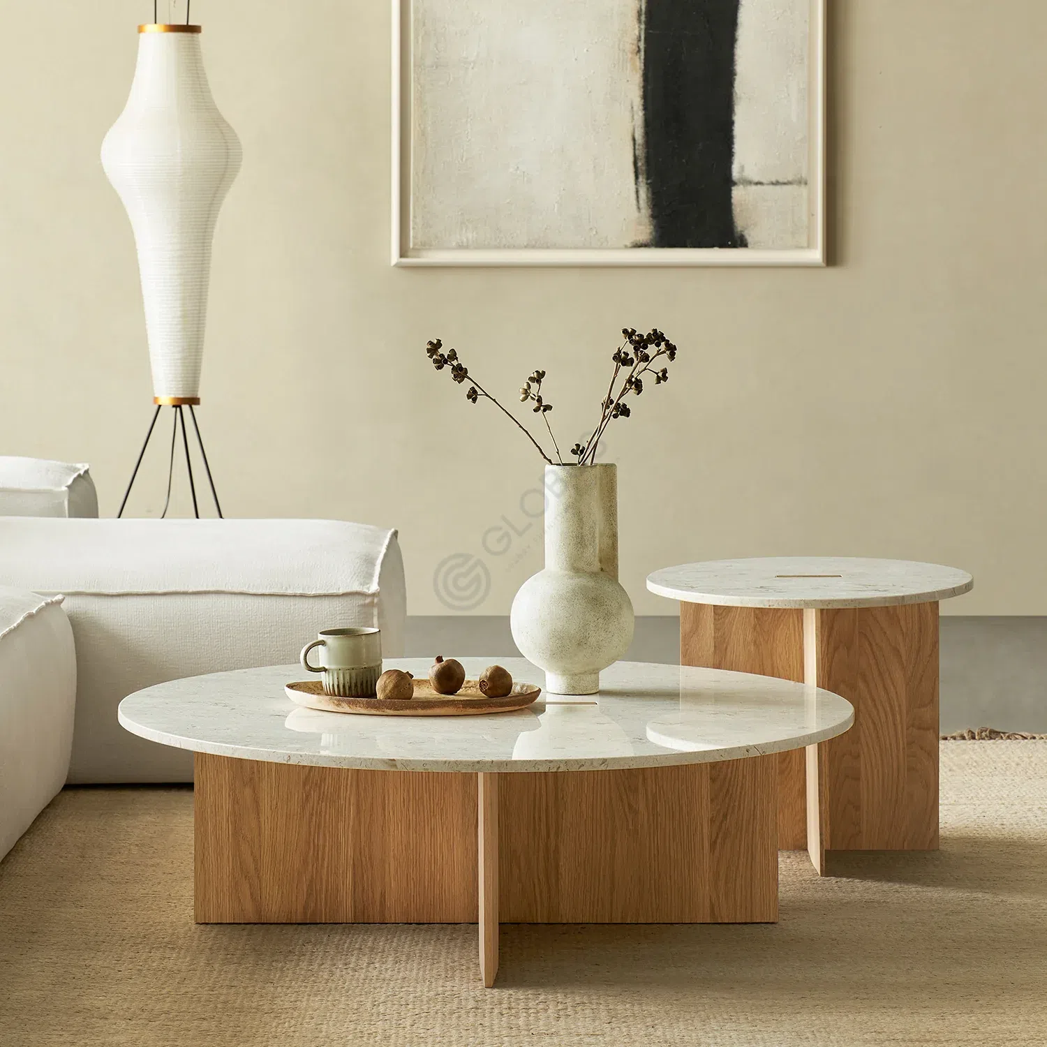 Угловой столик KARIMOKU N–ST01