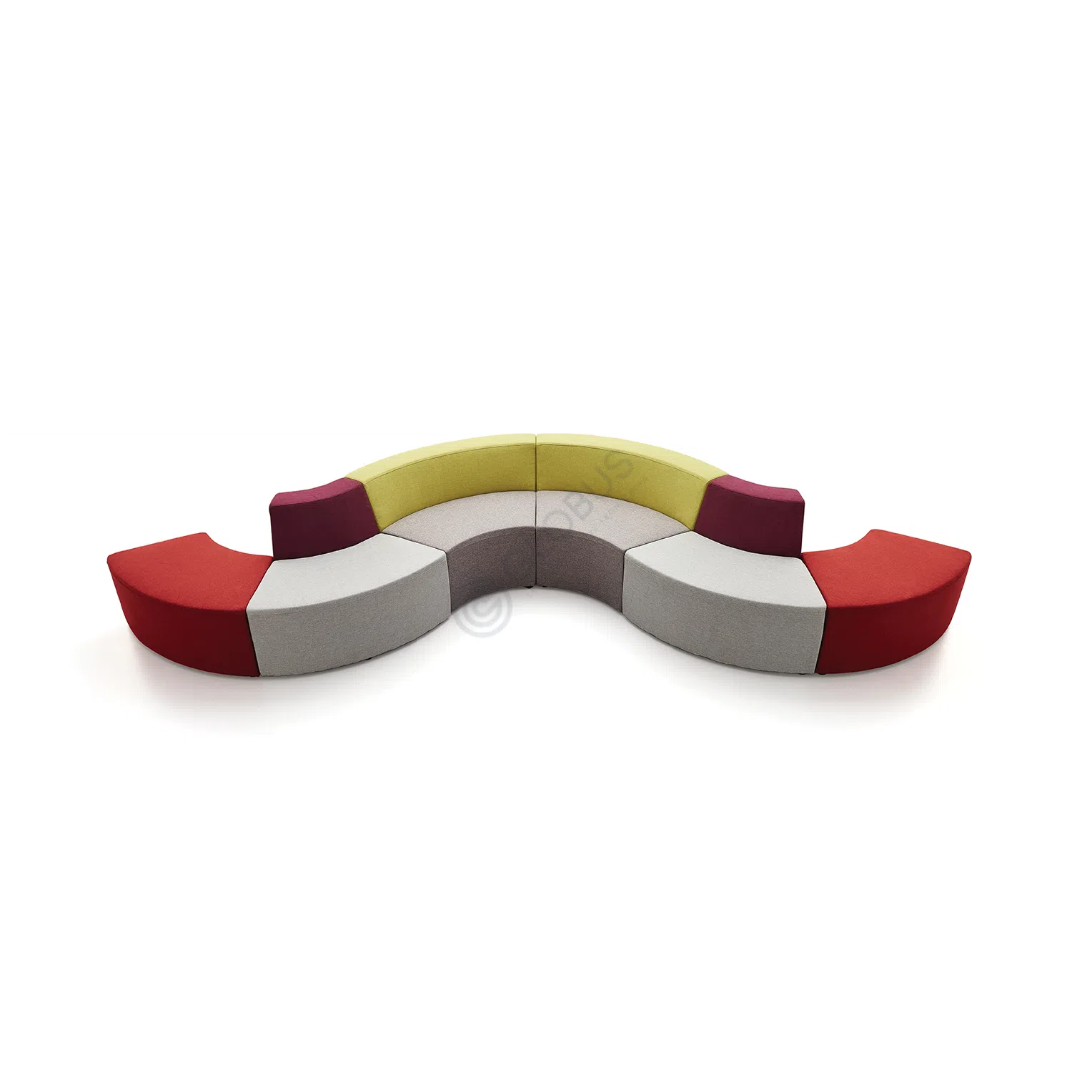 Секционный диван для офиса Xirilla