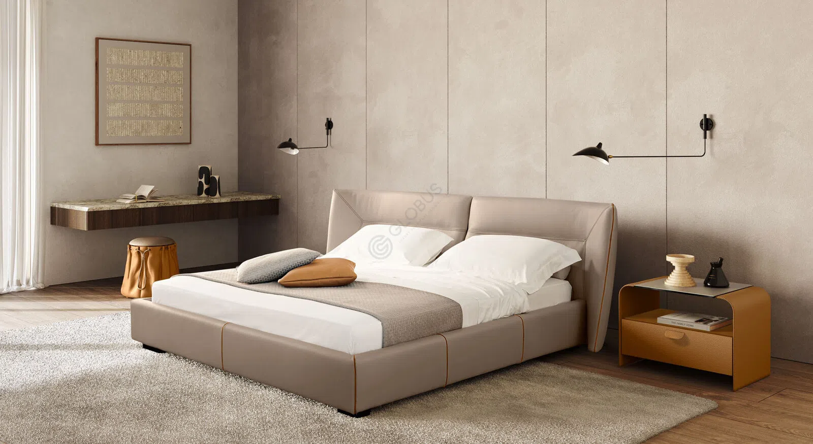 Кровать GAMMA ARREDAMENTI Tulip