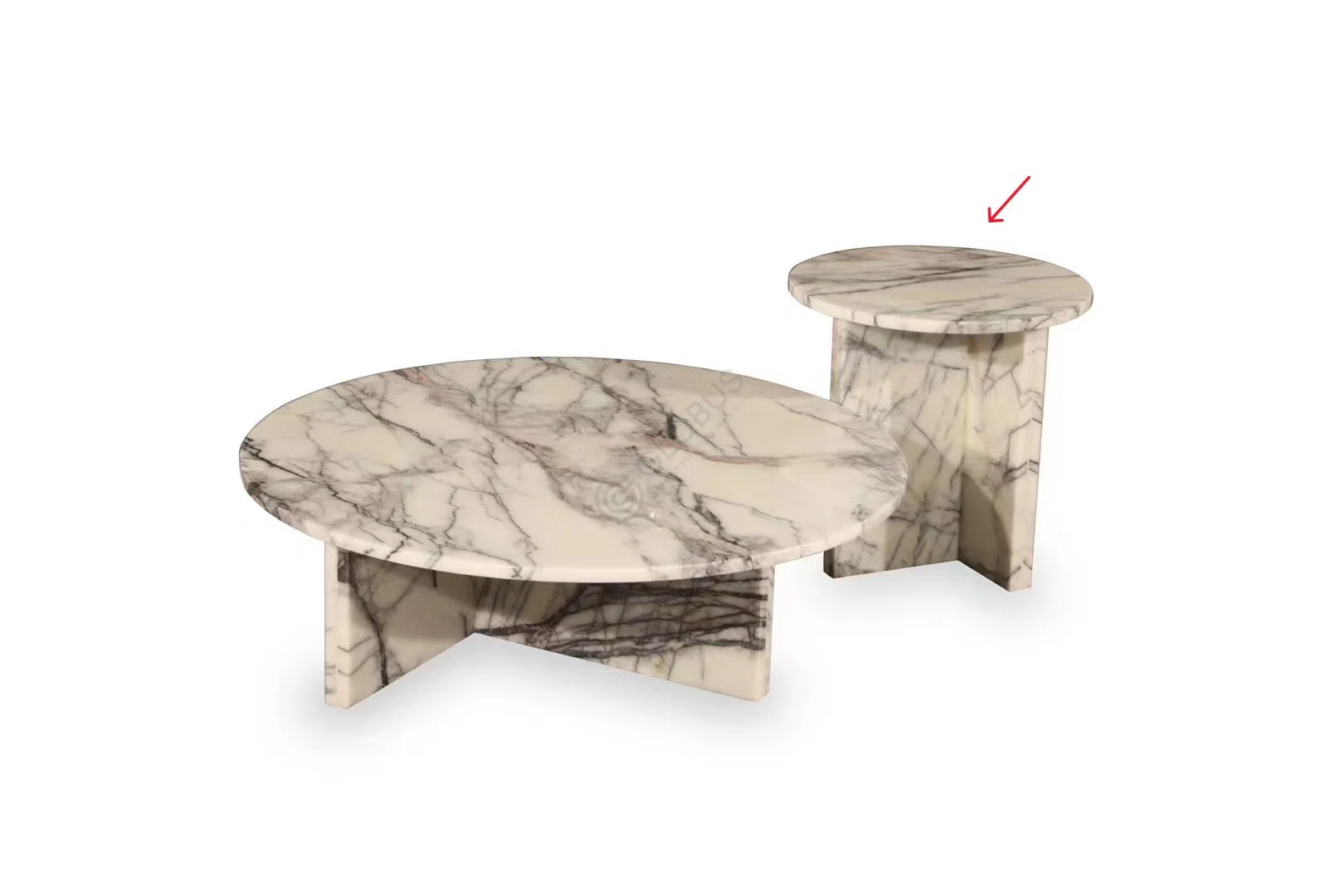 Угловой столик BAXTER Tebe