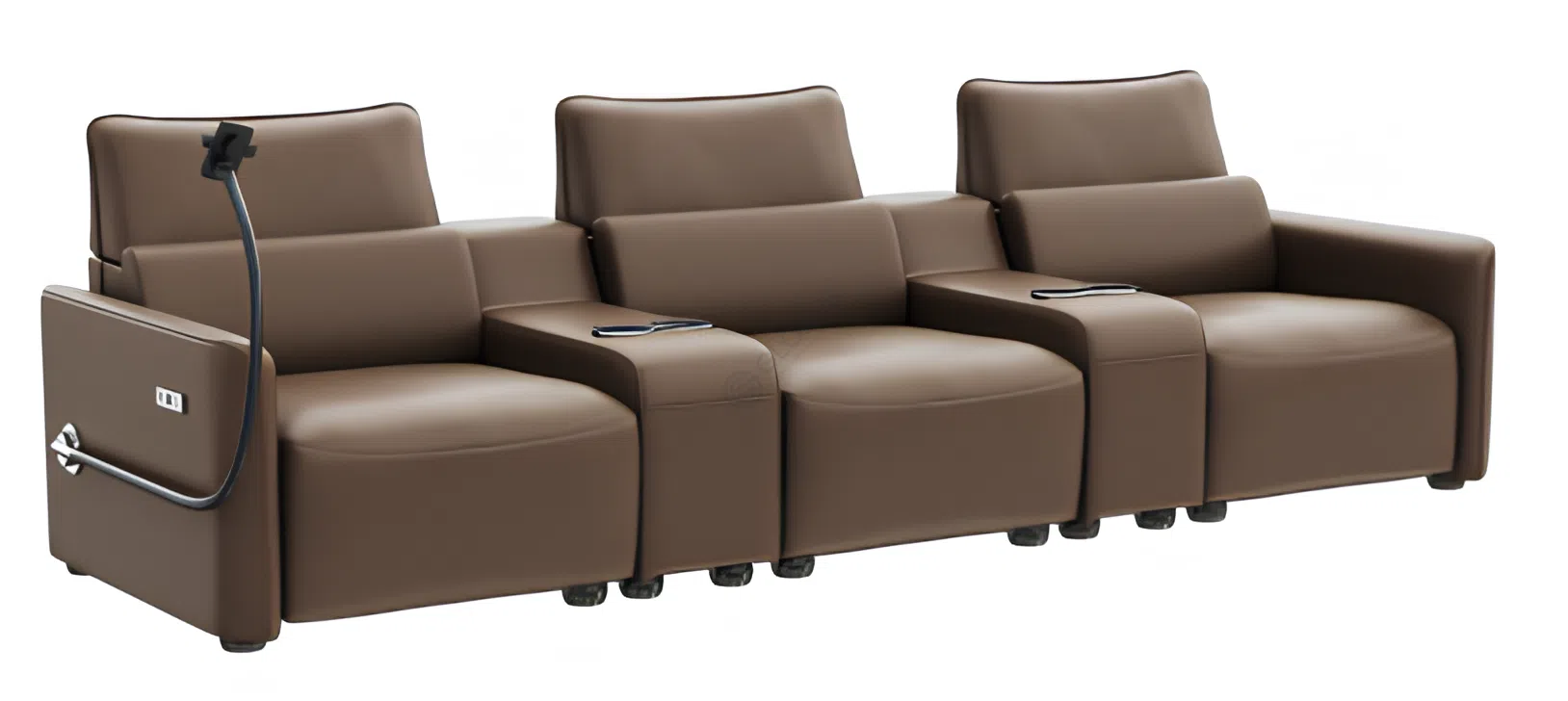 Диван с реклайнером Granitico