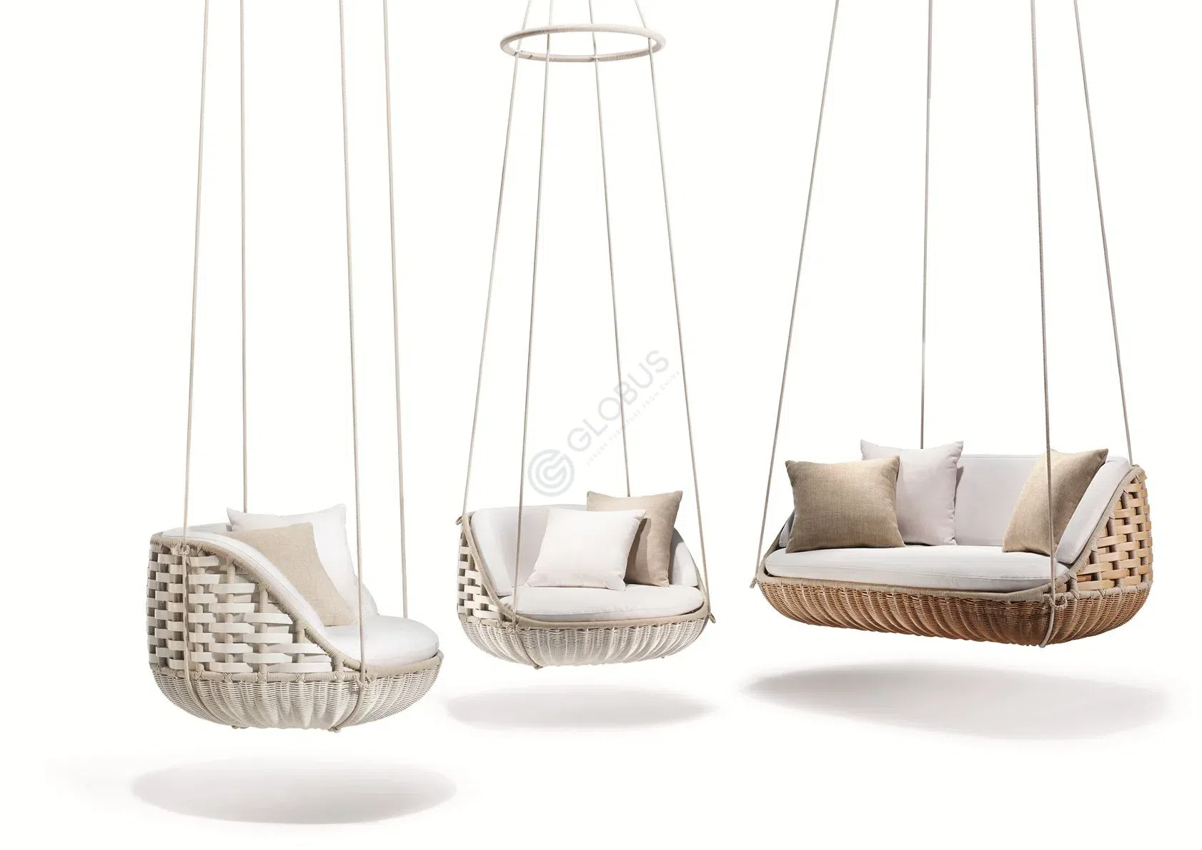 Уличный диван-качель DEDON Swingrest