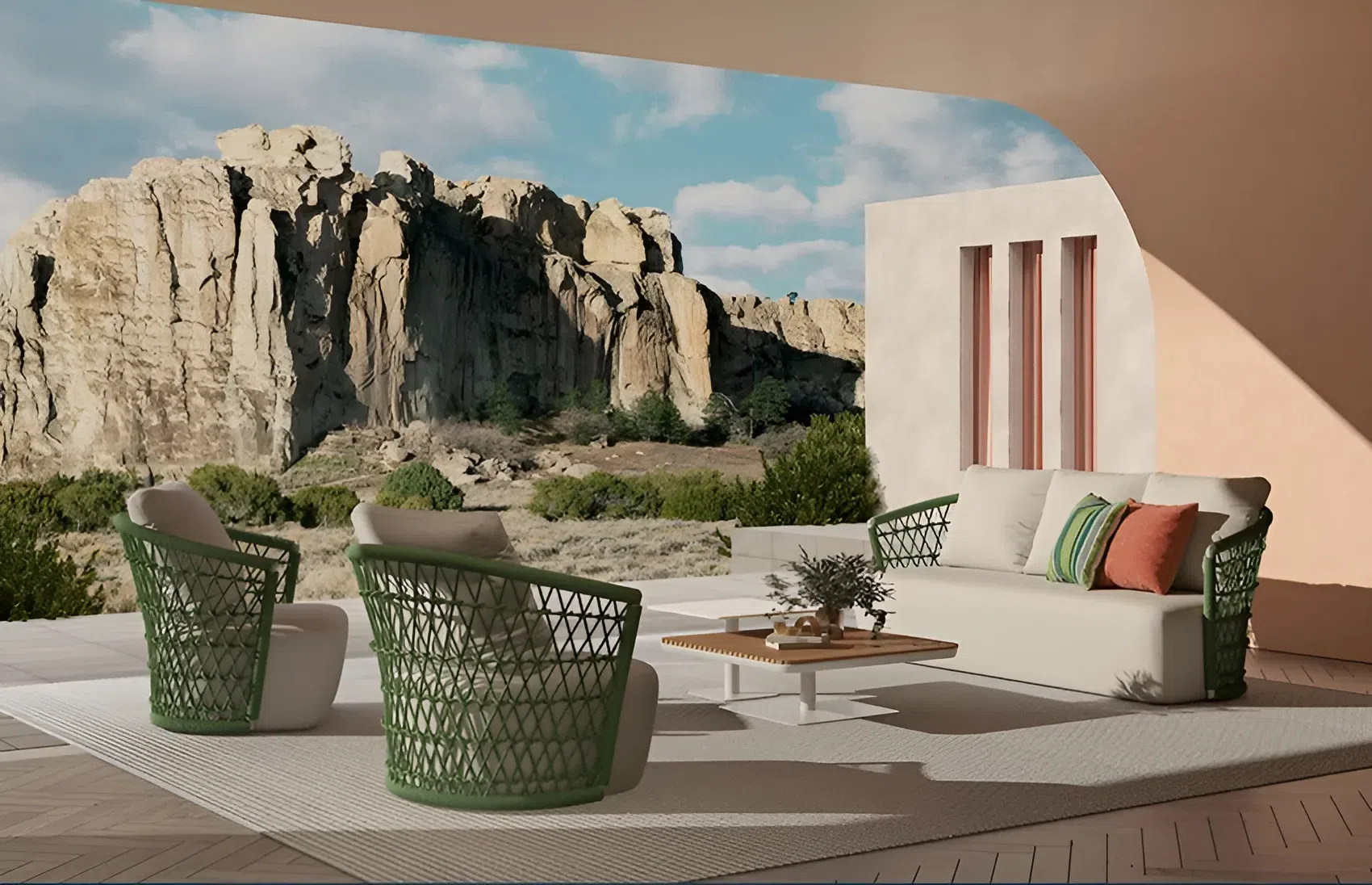 Уличный диван Amorio