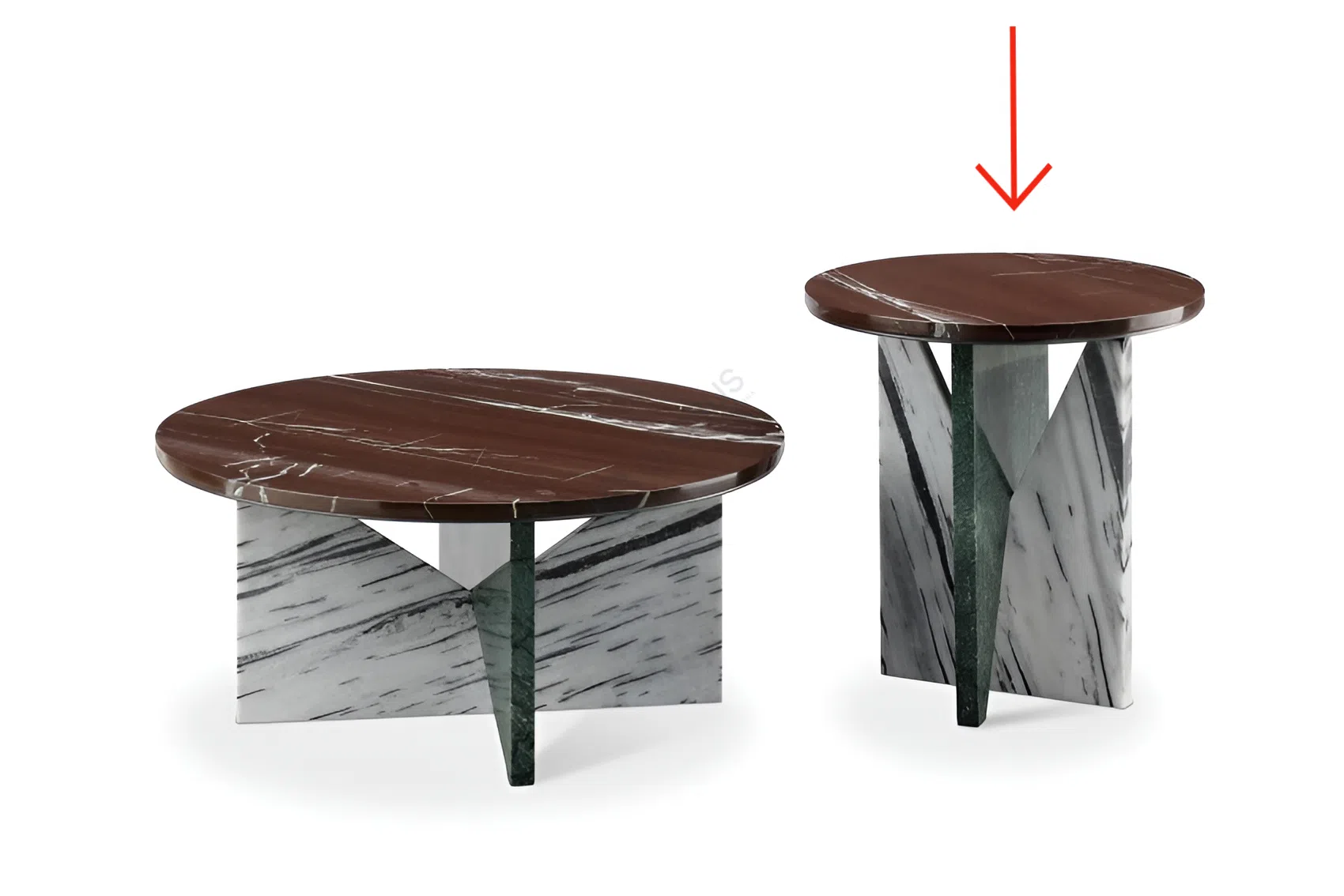 Угловой столик Sandrina