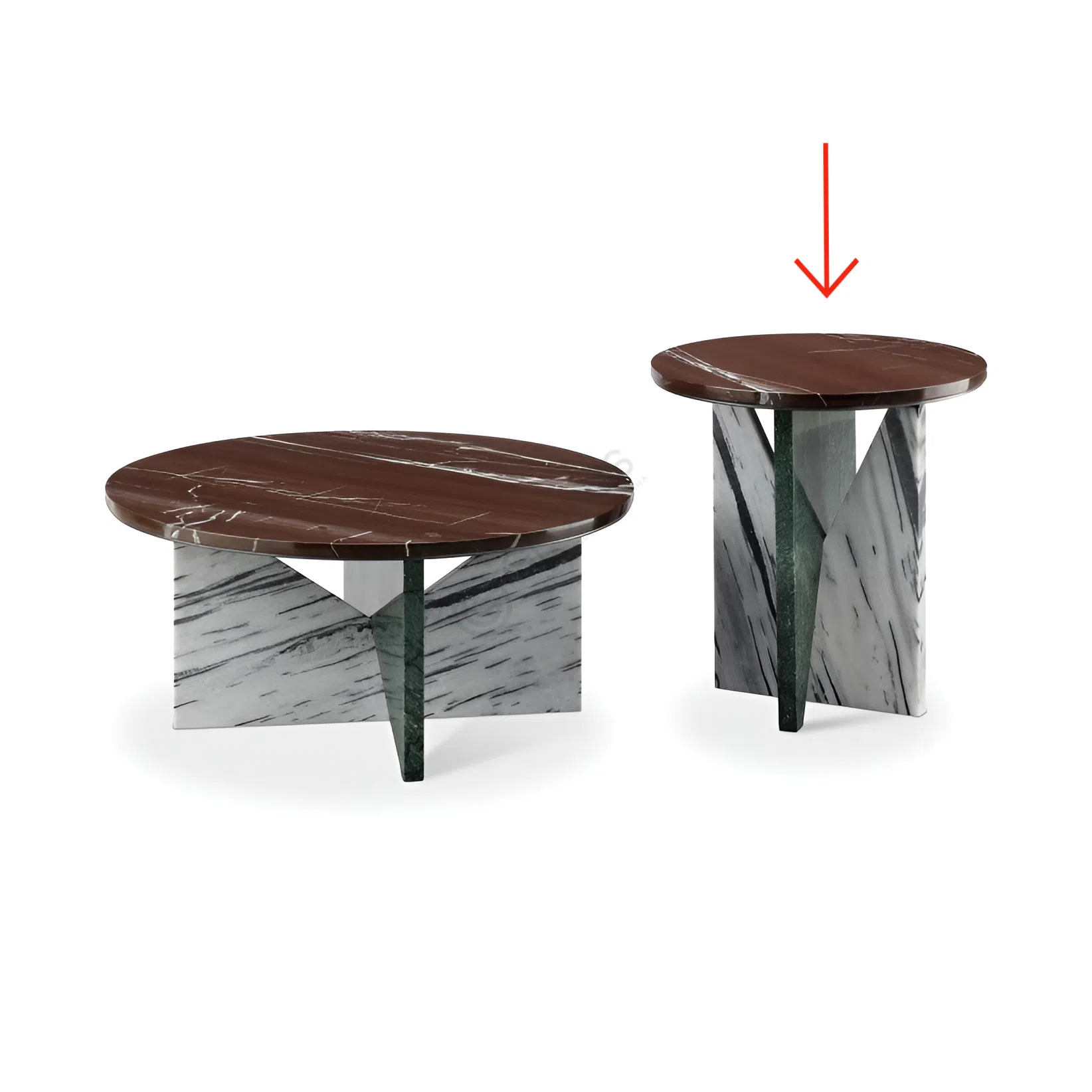 Угловой столик Sandrina