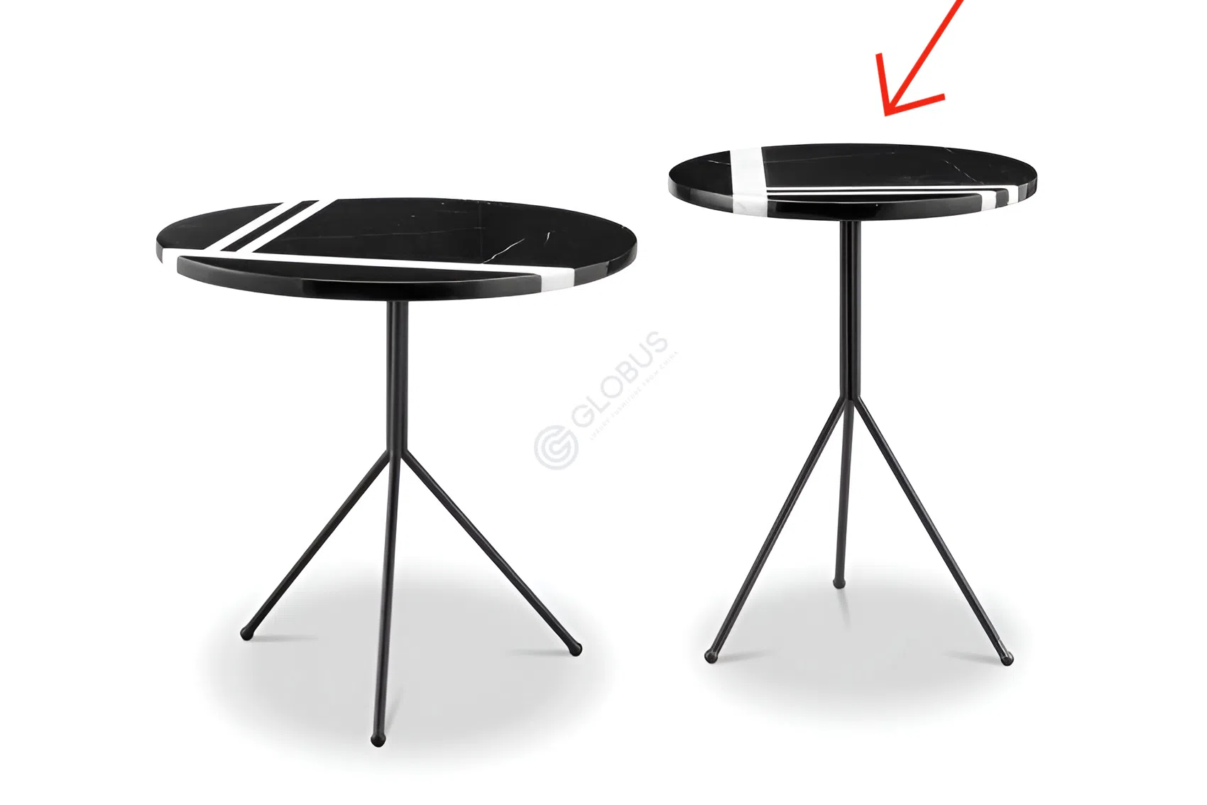 Угловой столик Roseo