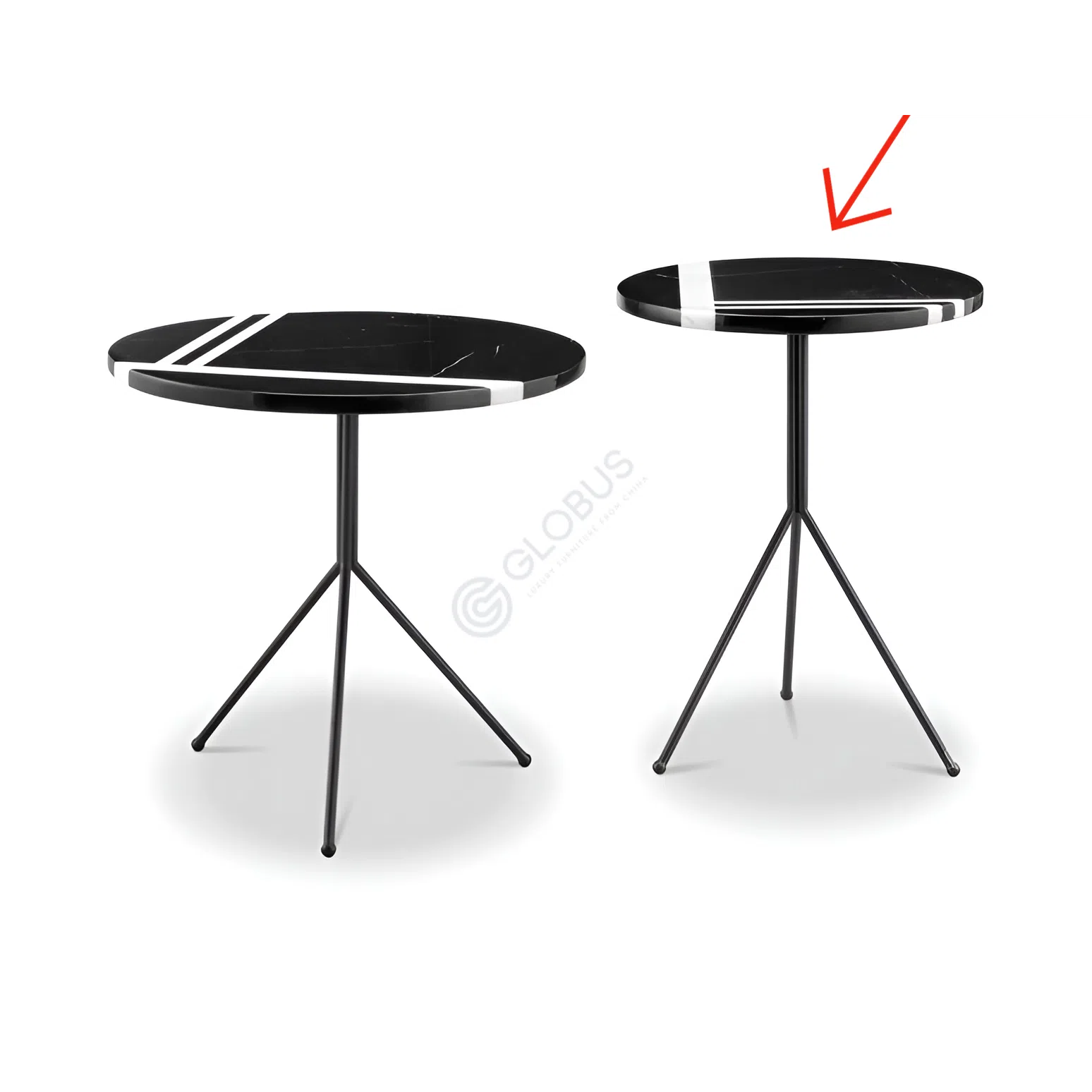 Угловой столик Roseo