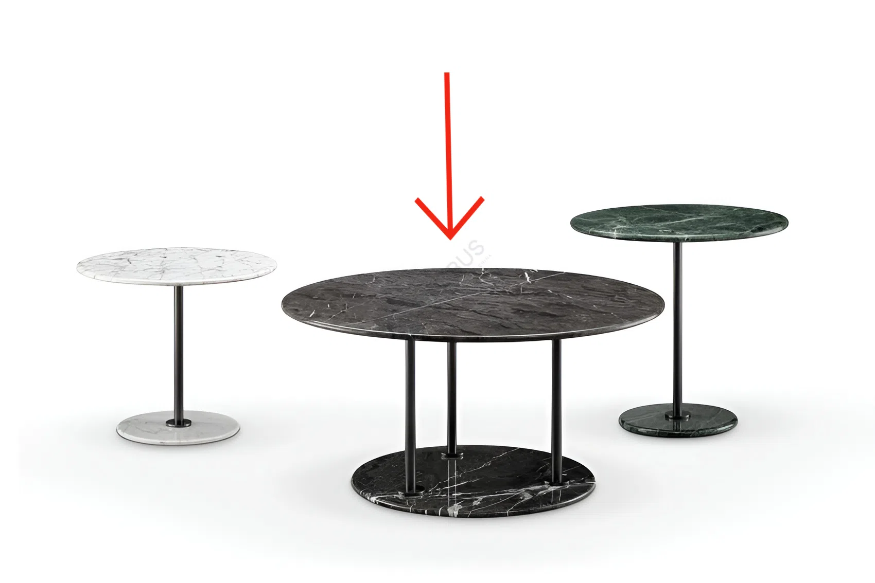 Угловой столик Praenobilis