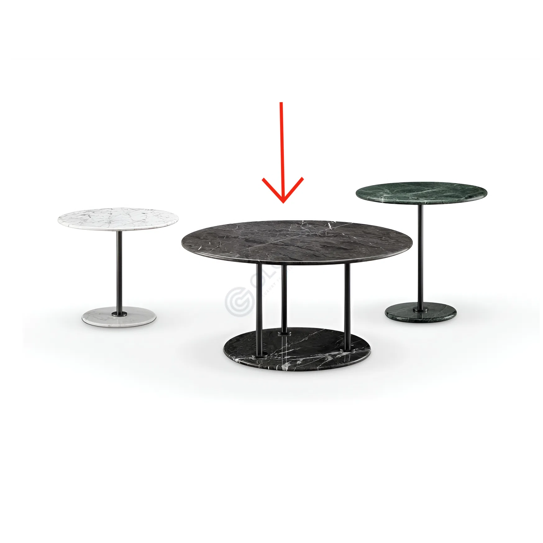 Угловой столик Praenobilis