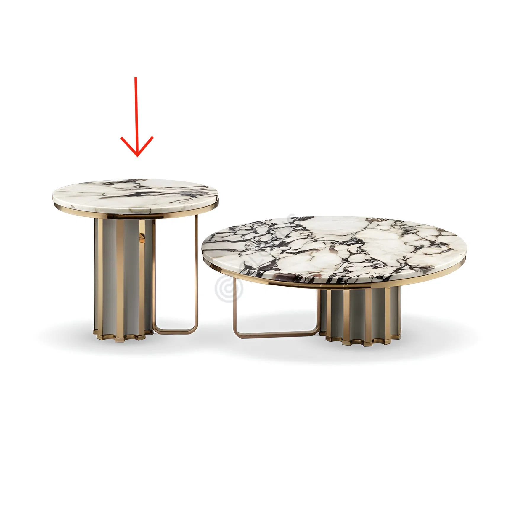 Угловой столик Kosmetta