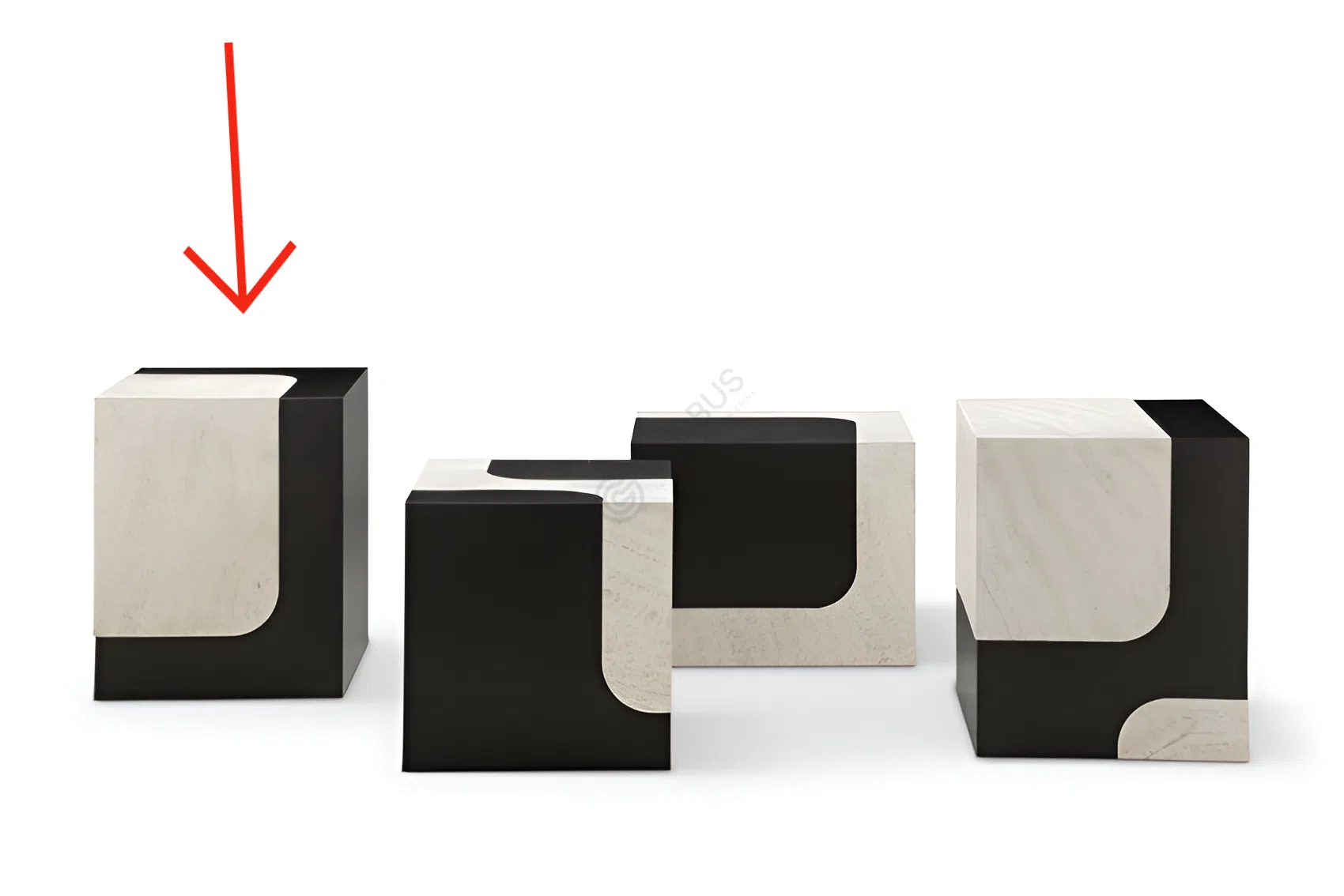 Угловой столик KOOKU Torre