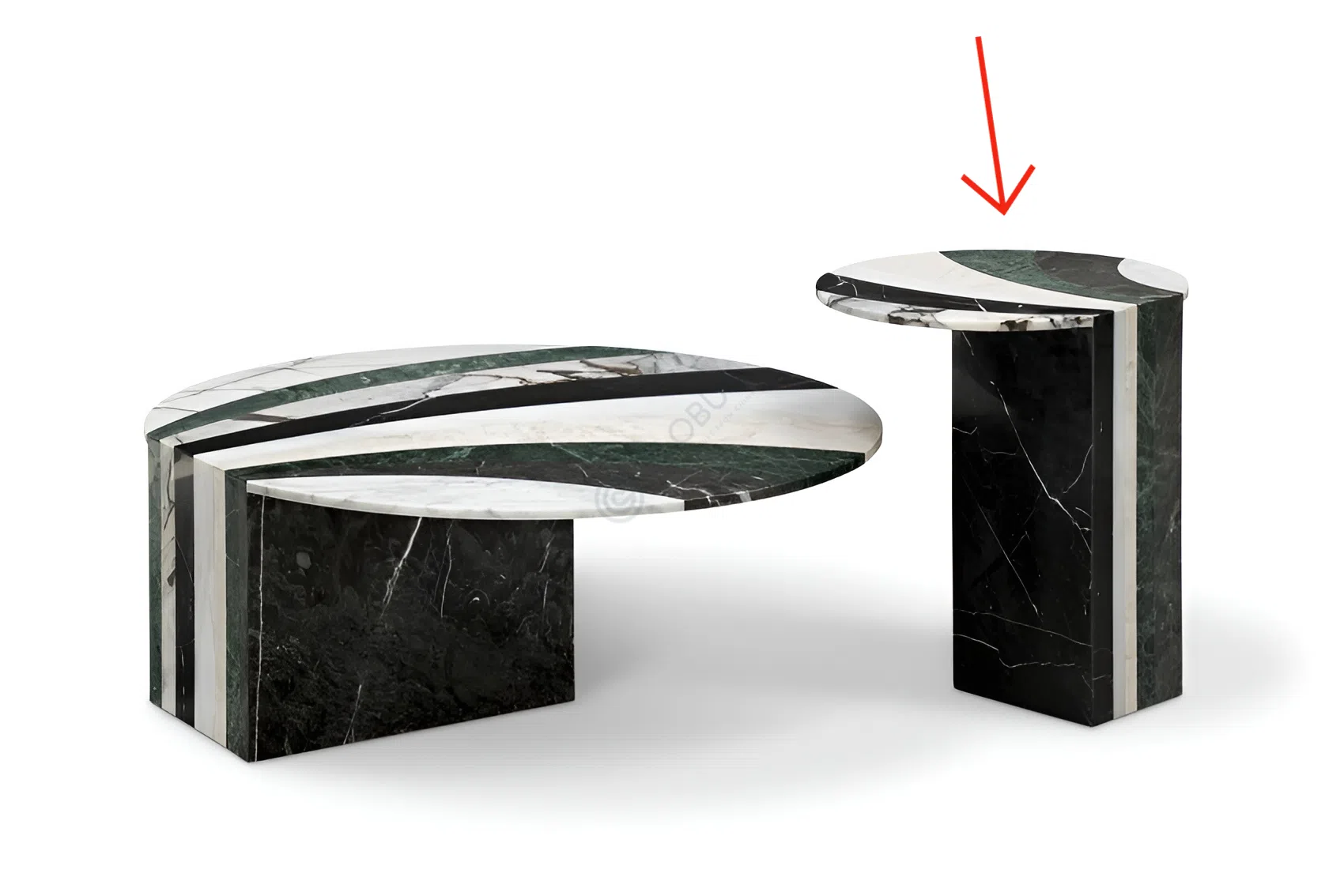 Угловой столик Osiride