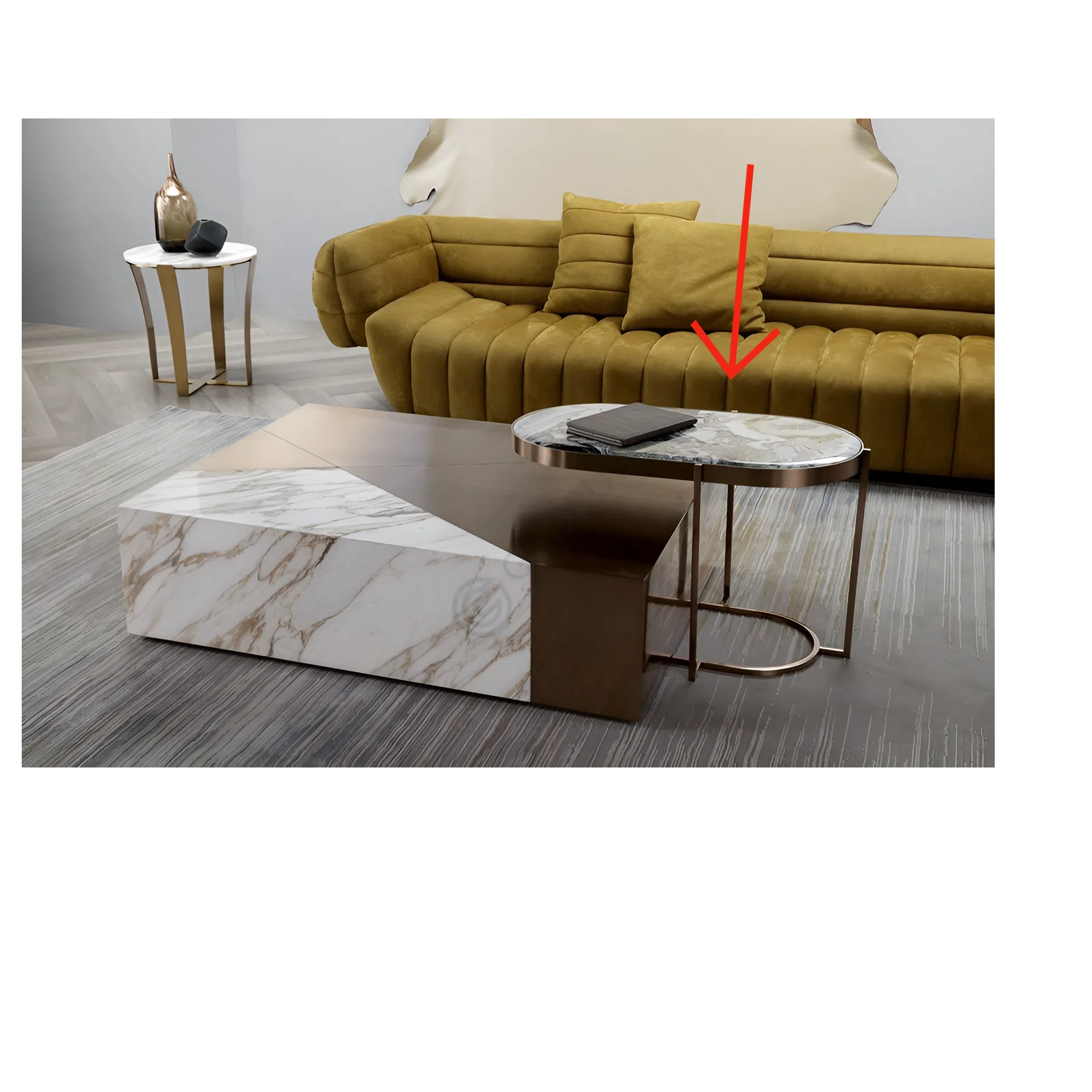 Угловой столик Notio