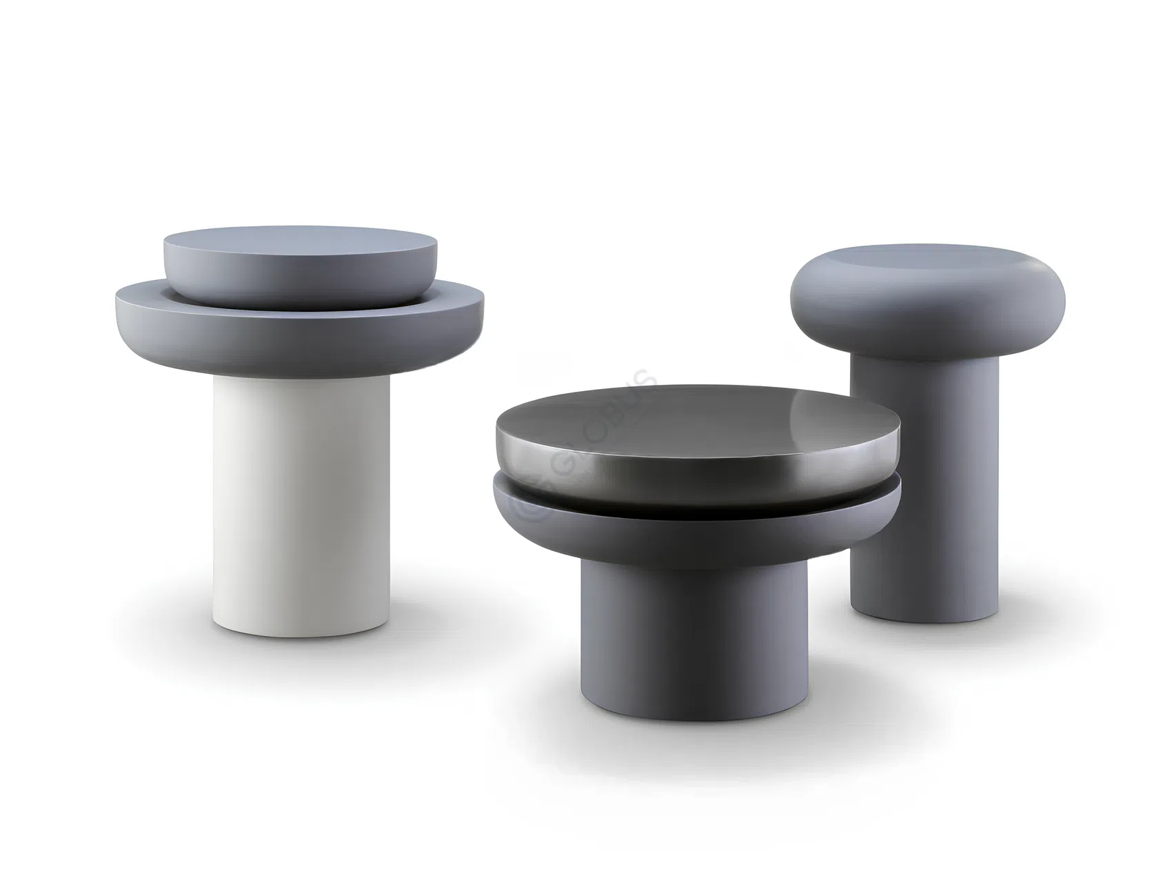 Угловой столик ALAIN GILLES Stacked