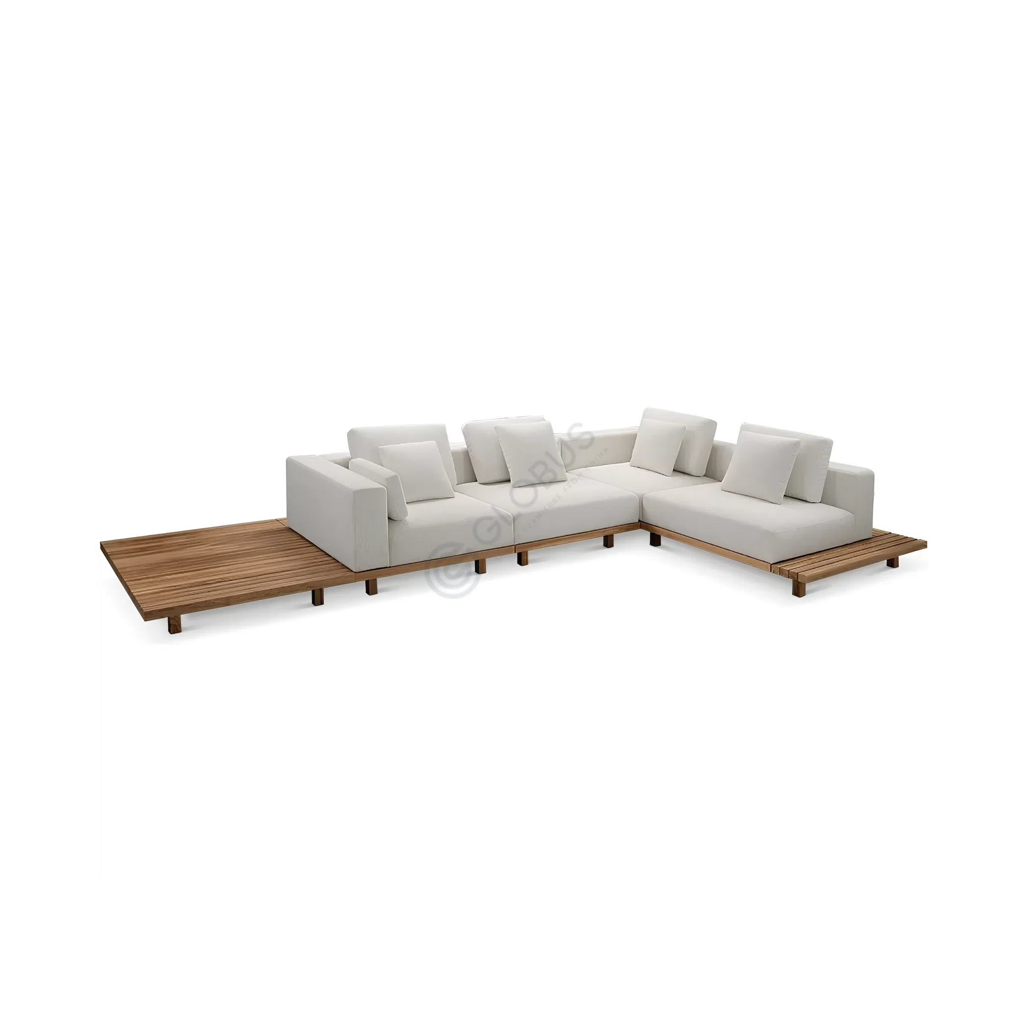 Уличный диван TRIBU Vis A Vis