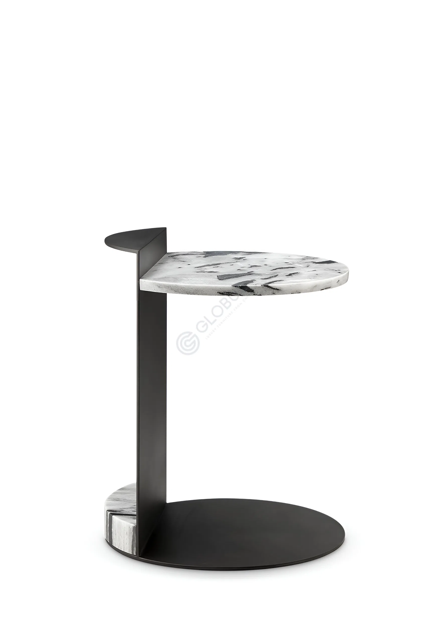 Угловой столик MAAMI HOME Linea Calacatta Viola