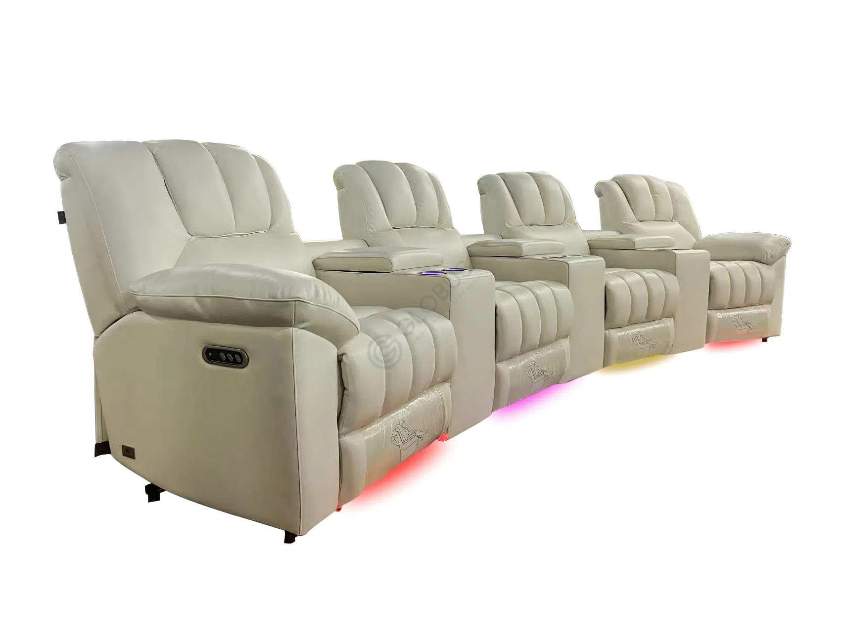 Диван с реклайнером Dramura