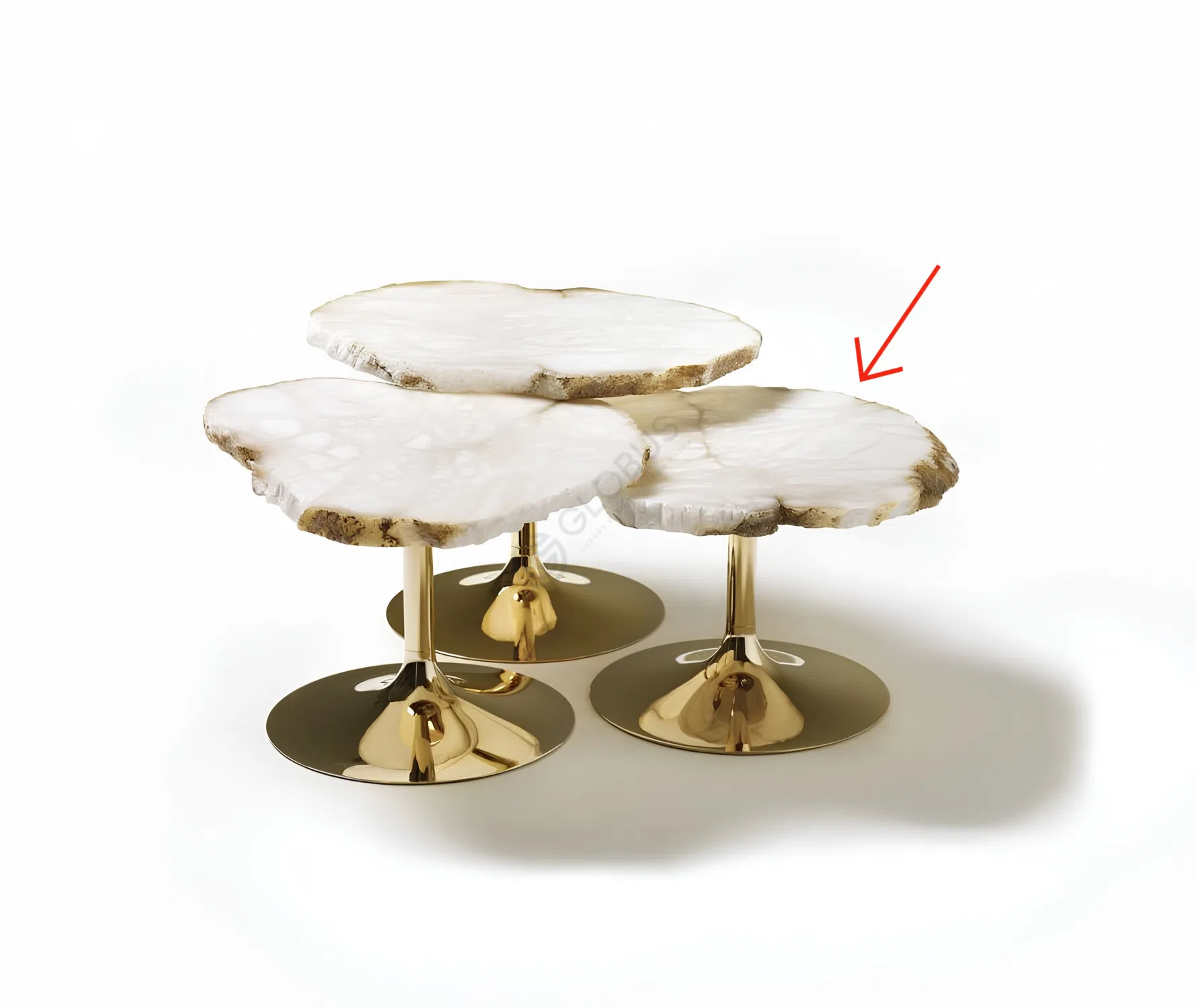 Угловой столик EDRA Cicladi