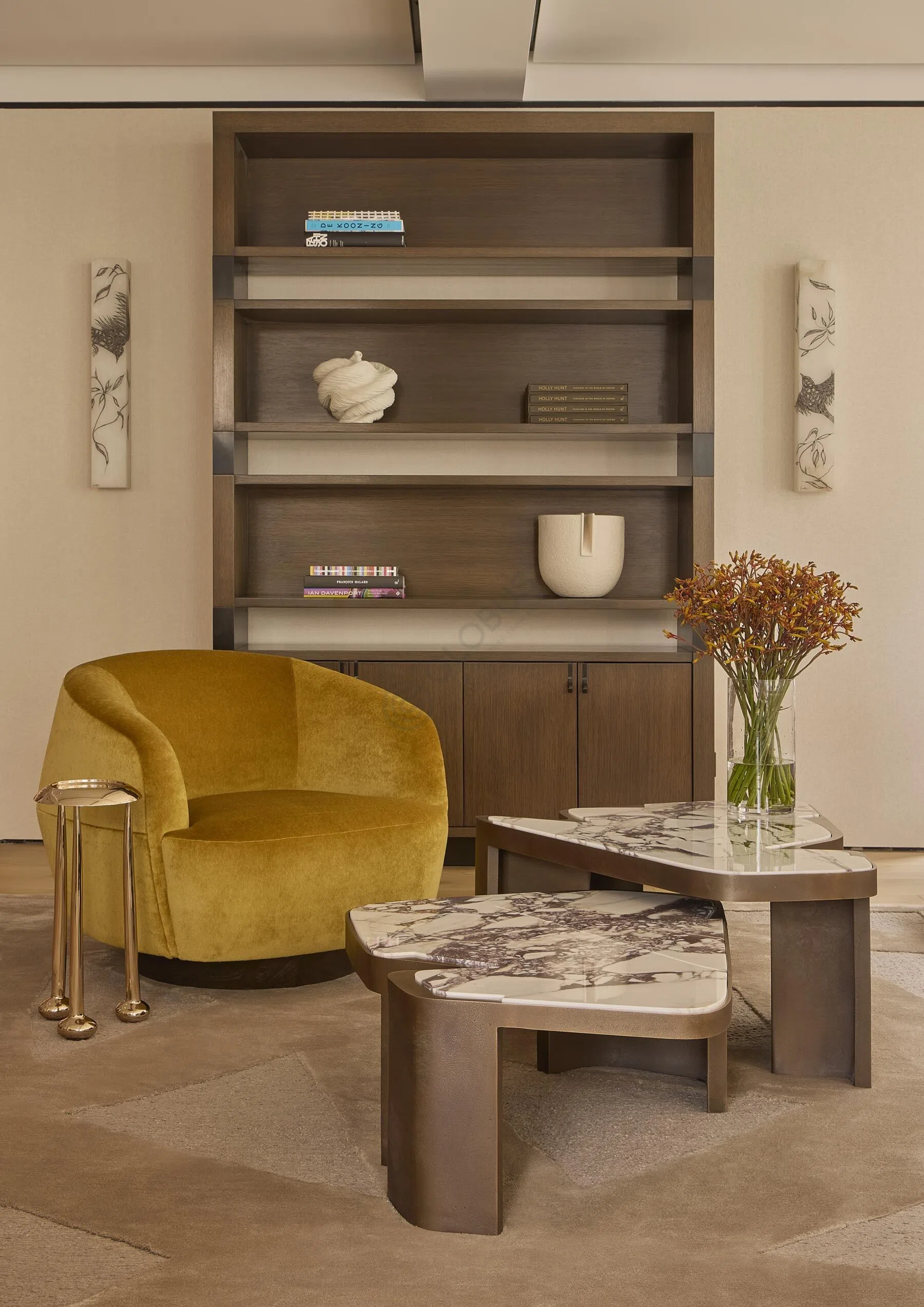 Журнальный столик HOLLY HUNT Caldera