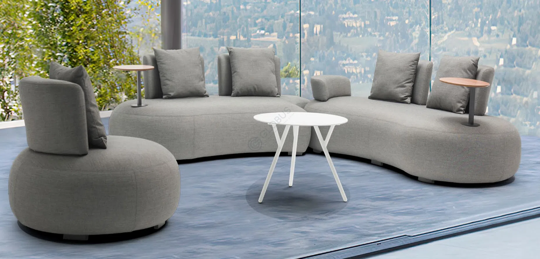 Уличный диван COUTURE JARDIN