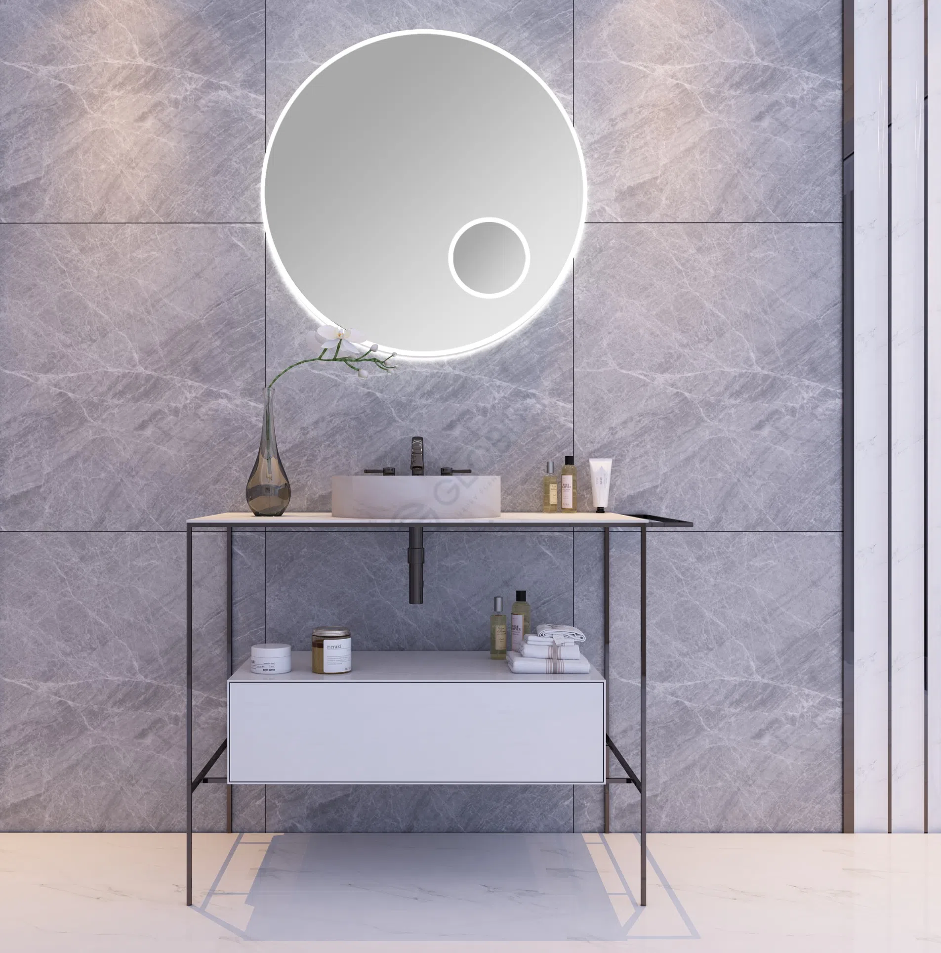 Ванный шкаф Ovatio