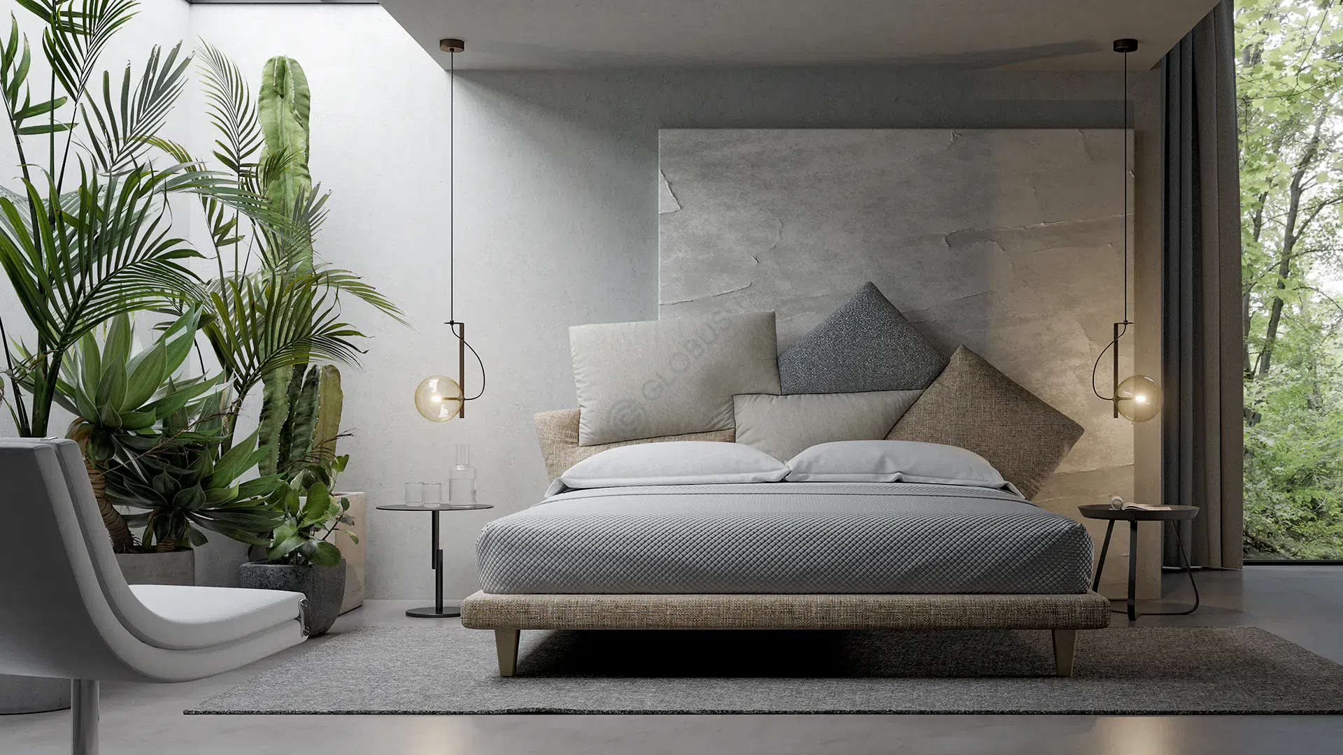 Кровать BONALDO Picabia