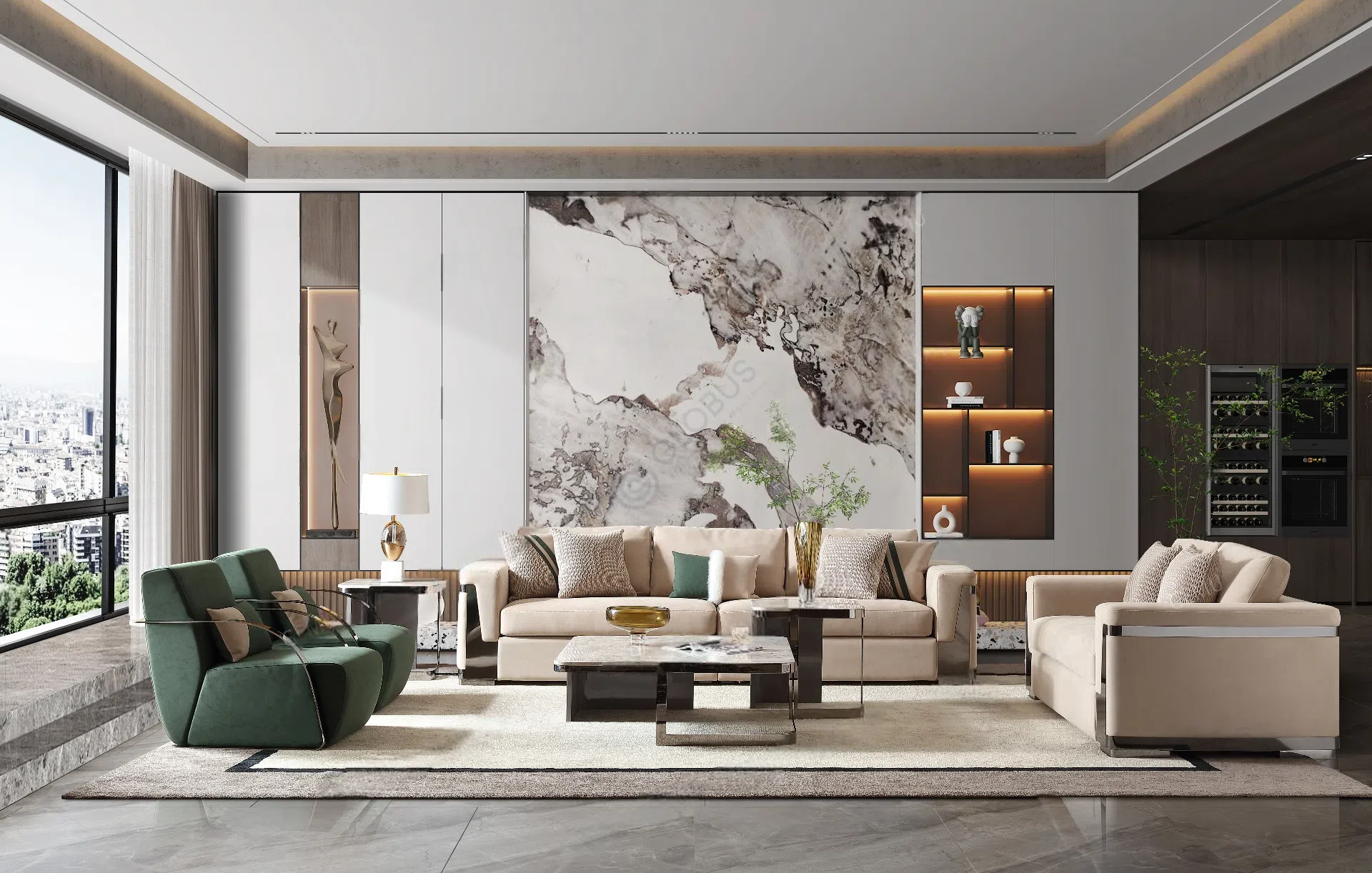 Диван Bramantino