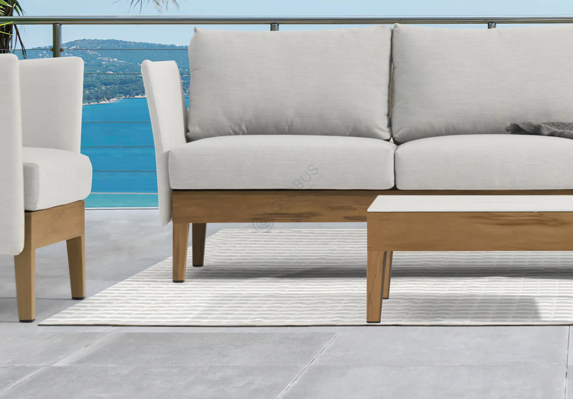 Уличный диван COUTURE JARDIN