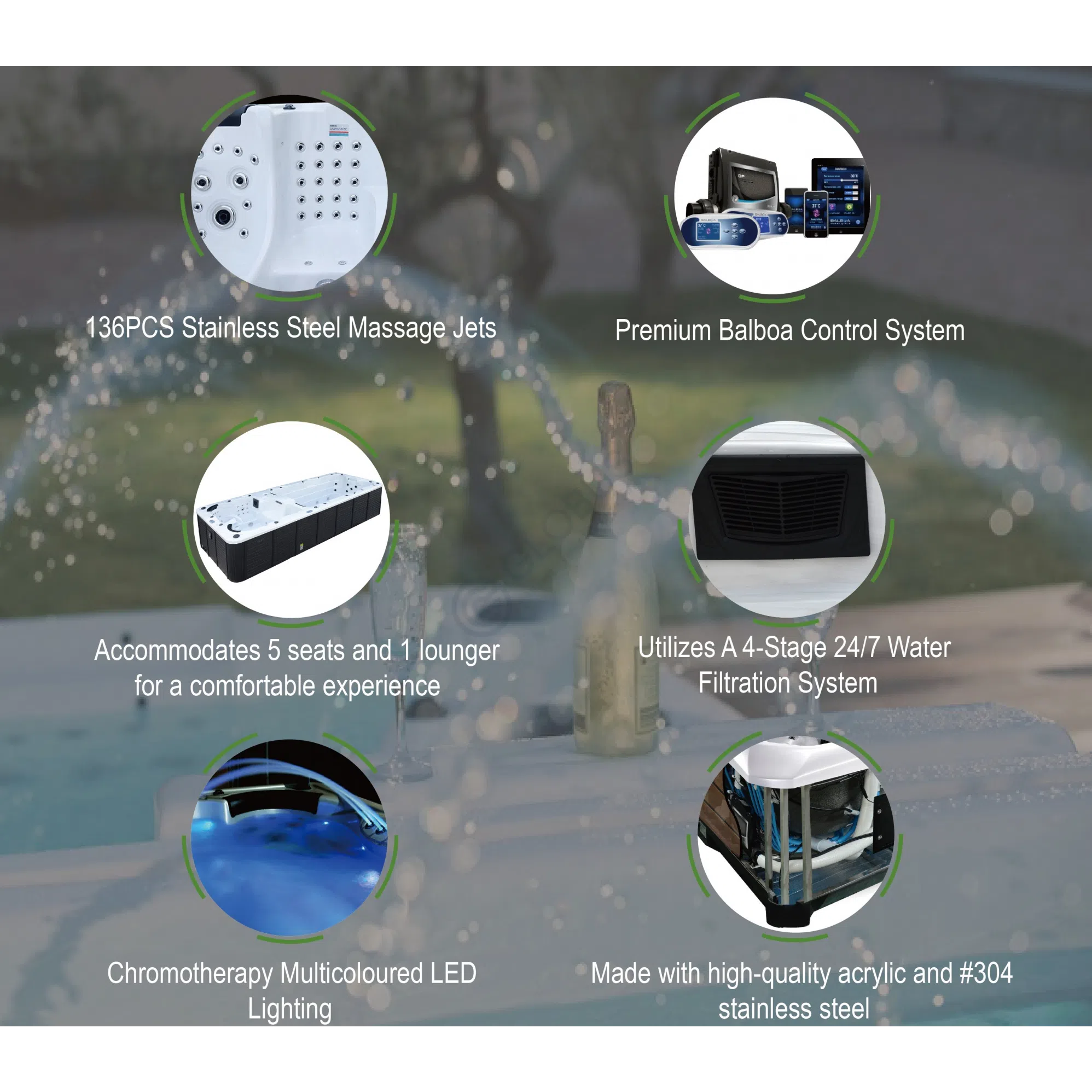 Джакузи Yesina